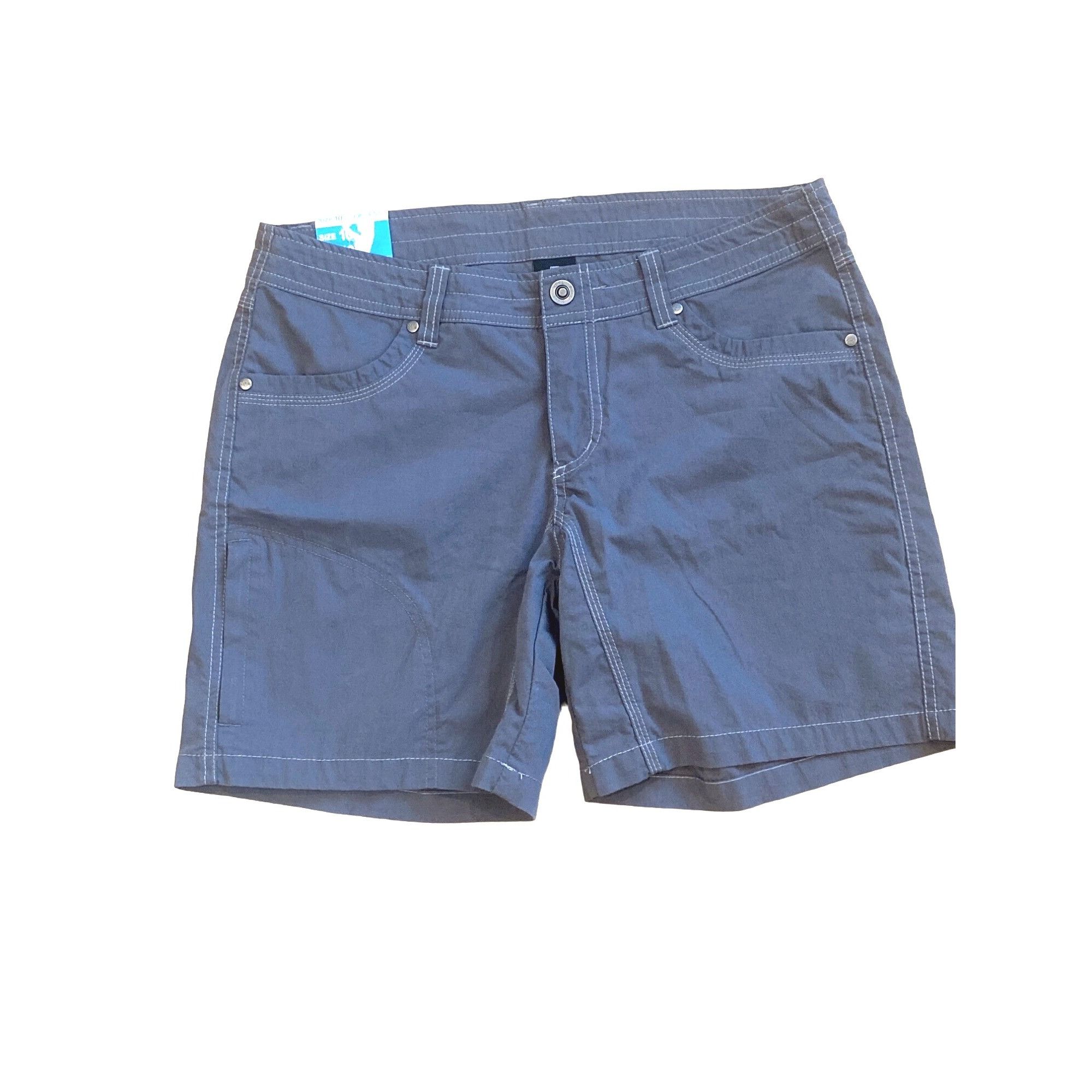 Kuhl NWT Kuhl Women's 10 Splash Shorts 5.5 Shadow Gray MSRP$65 Size 32" / US 10 / IT 46 - 12 Thumbnail
