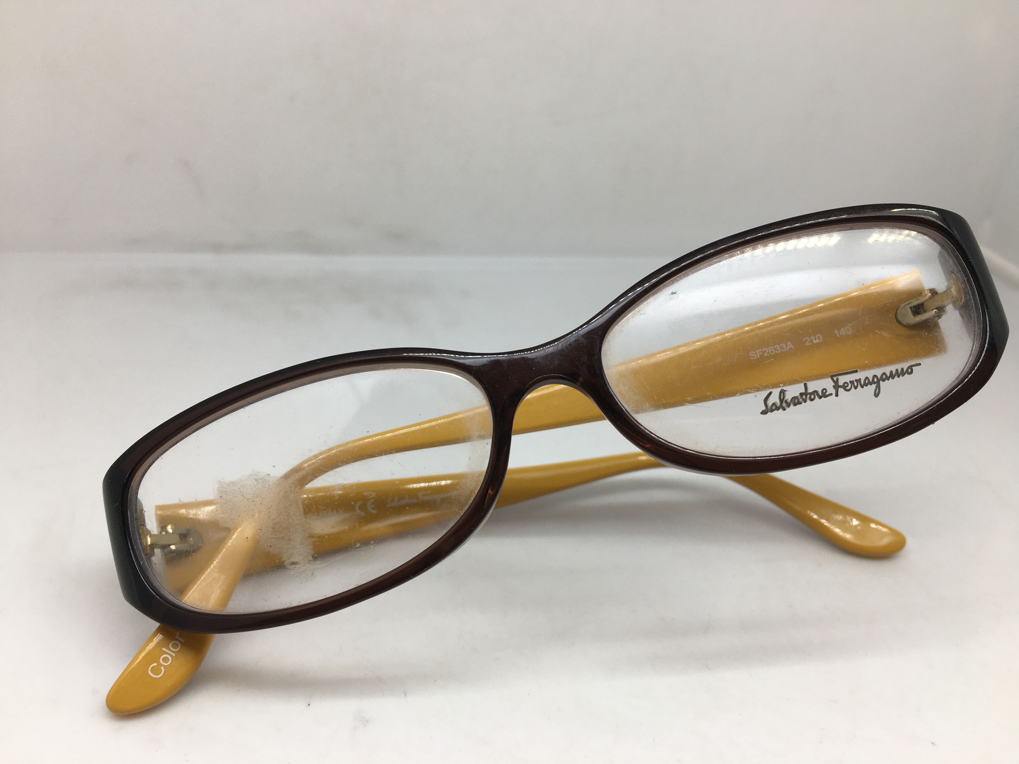 Salvatore Ferragamo Salvatore Ferragamo SF2633A Rx Eyeglasses Frame Italy Size ONE SIZE - 7 Thumbnail