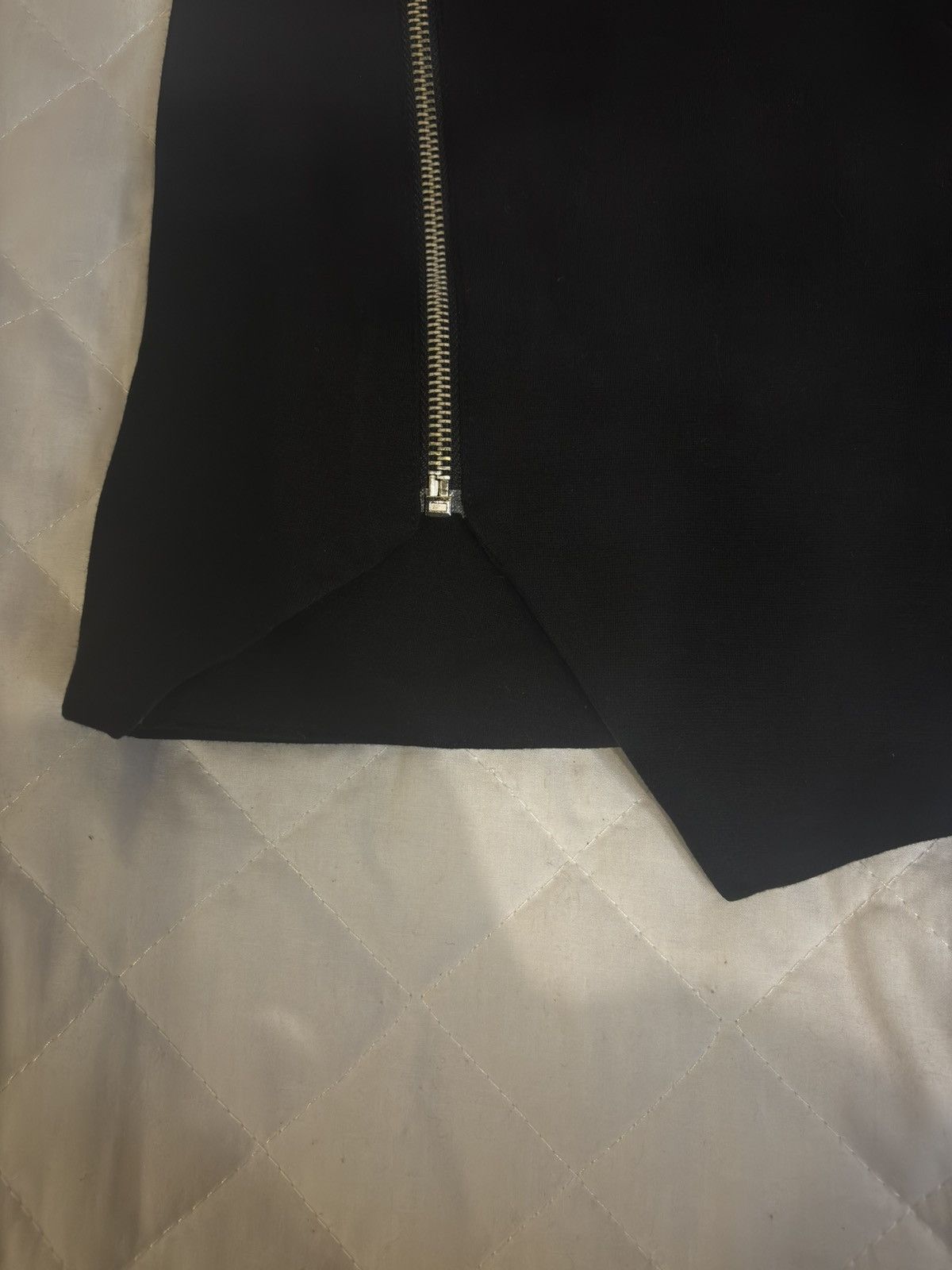 Other Black zipper Skirt.wk088 Size 26" / US 2 / IT 38 - 3 Thumbnail