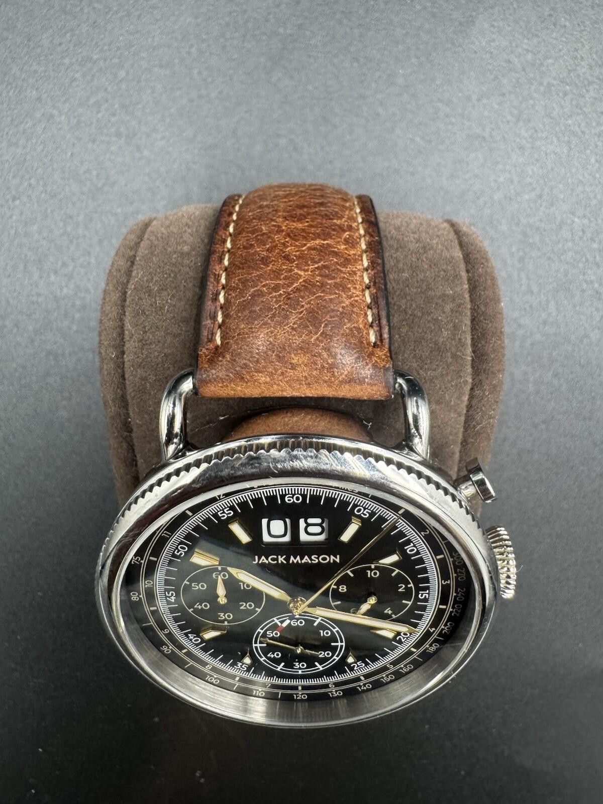 Other Jack Mason Watch - Avigator Multi-Scale JM-A602-001 Black Di Size ONE SIZE - 3 Thumbnail