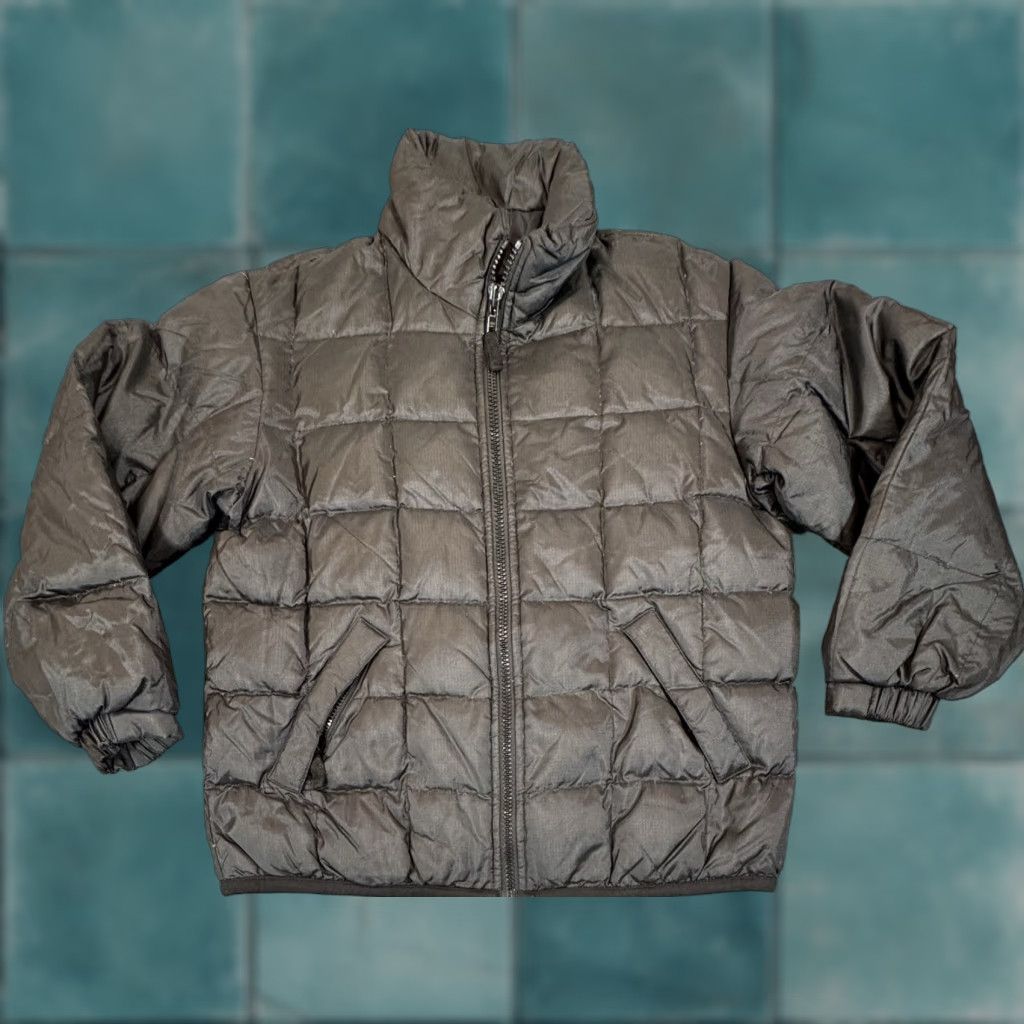 VINTAGE Gallery Sport Down Ski Jacket Womens S Quilted Puffer Outdoor Brown Womens