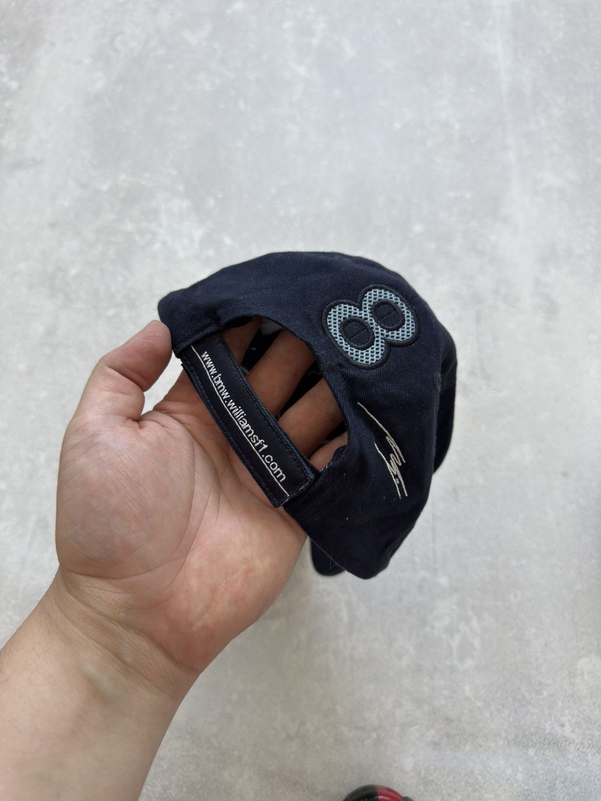 BMW BMW Williams F1 2005 Team Cap Number 8 Racing Hats Size ONE SIZE - 9 Thumbnail