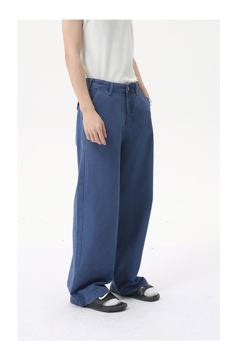 Japanese Brand Japanese retro loose blue straight washed denim jeans Size US 32 / EU 48 - 2 Thumbnail