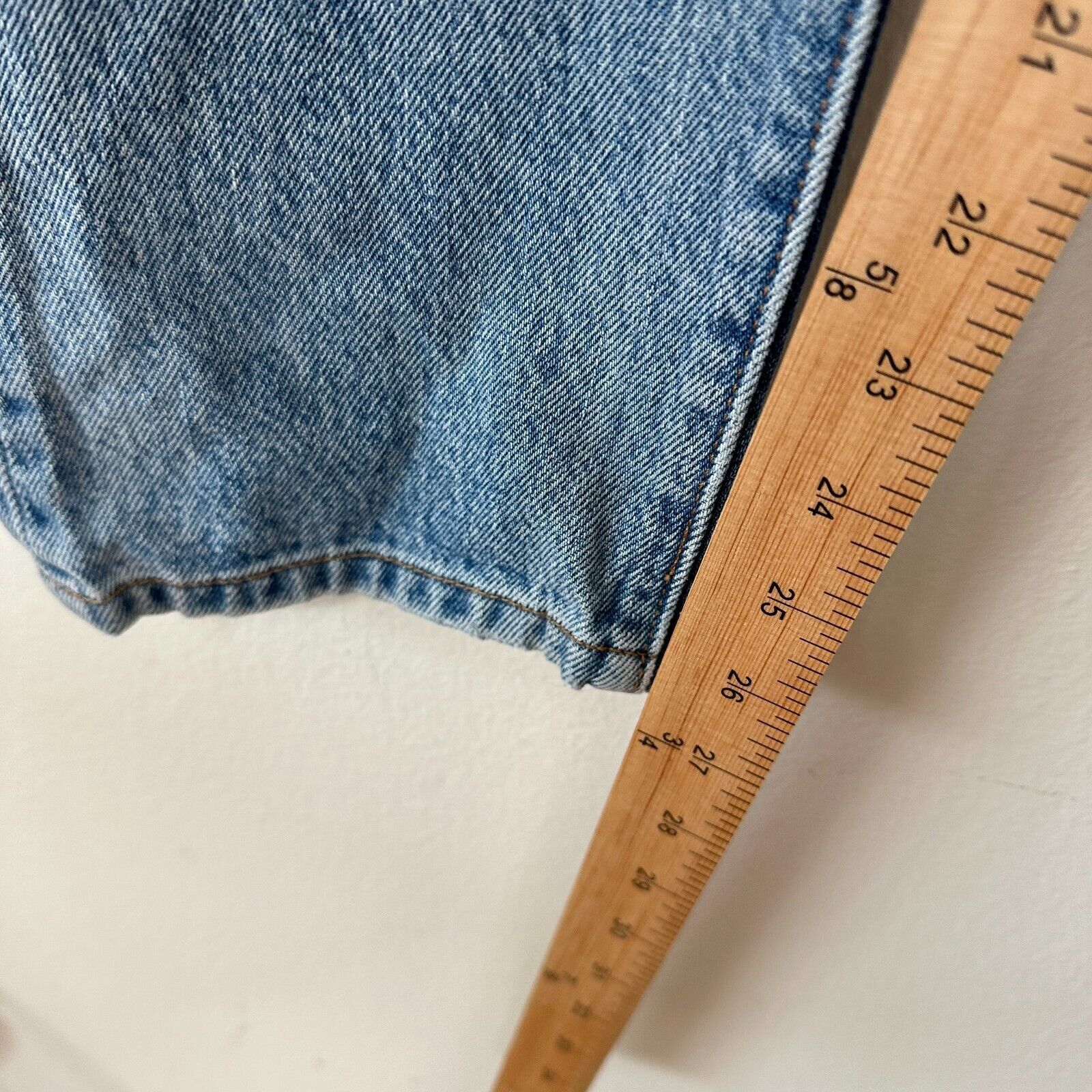 Lee NWT Lee 501 Skinny Non Stretch Distressed Button Jean 29 Size 29" - 13 Thumbnail