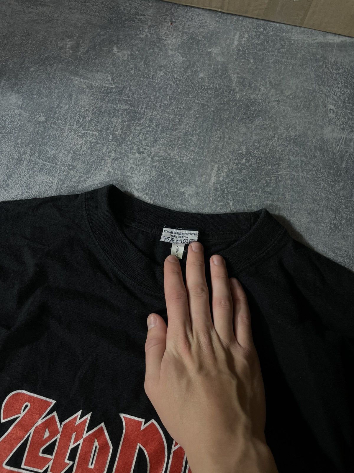QUITE MAN SHOUTING Zero Nine vintage tee by James Harvest