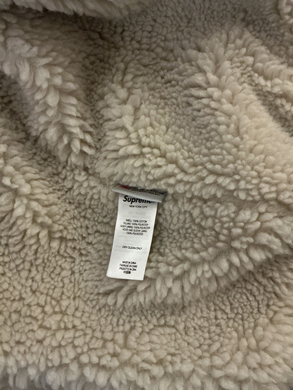 Supreme Supreme Faux Shearling Lined Bomber Jacket Size US M / EU 48-50 / 2 - 3 Thumbnail