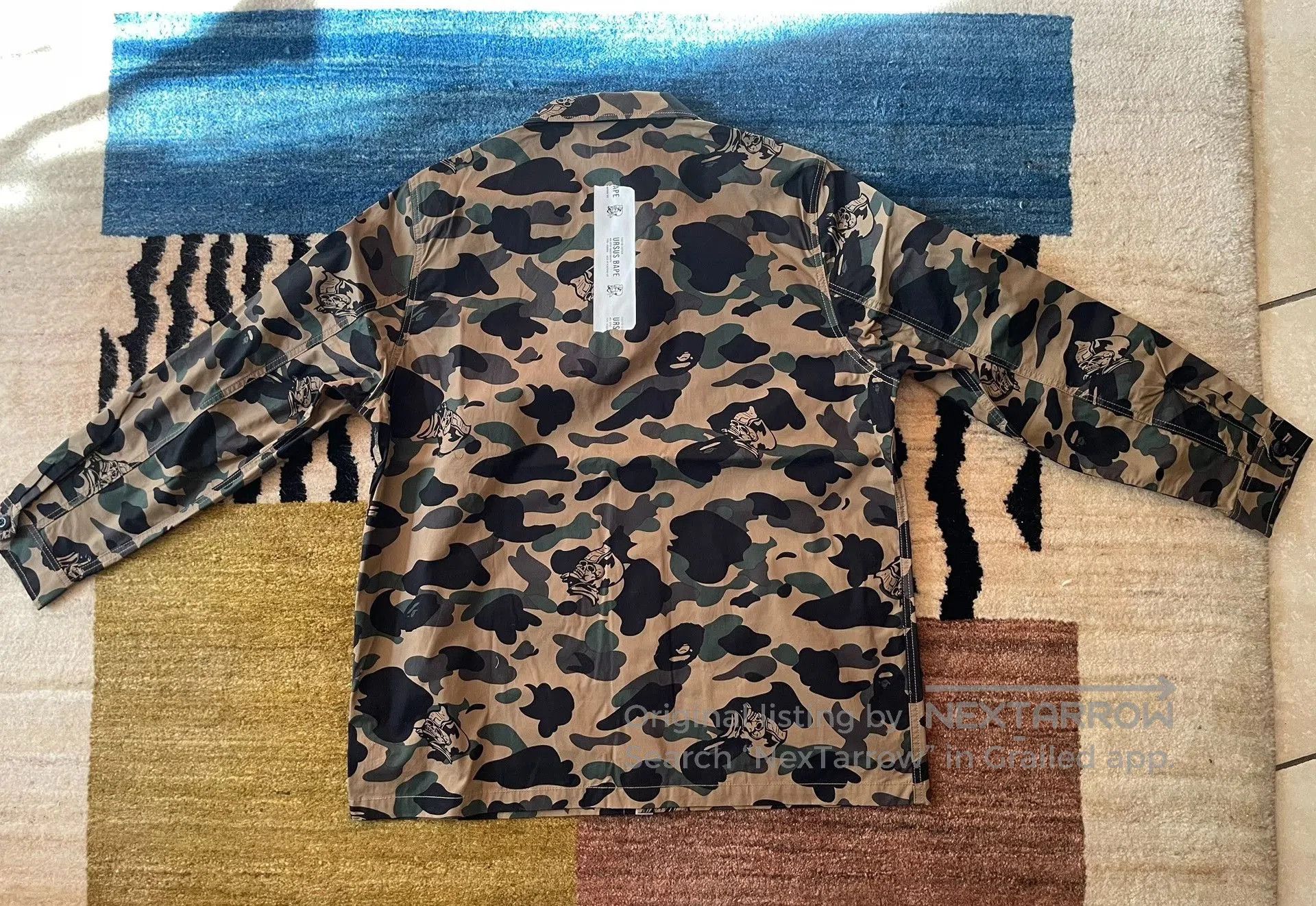 Bape Bape Ursus Camo Cargo Jacket. Size US XL / EU 56 / 4 - 4 Thumbnail