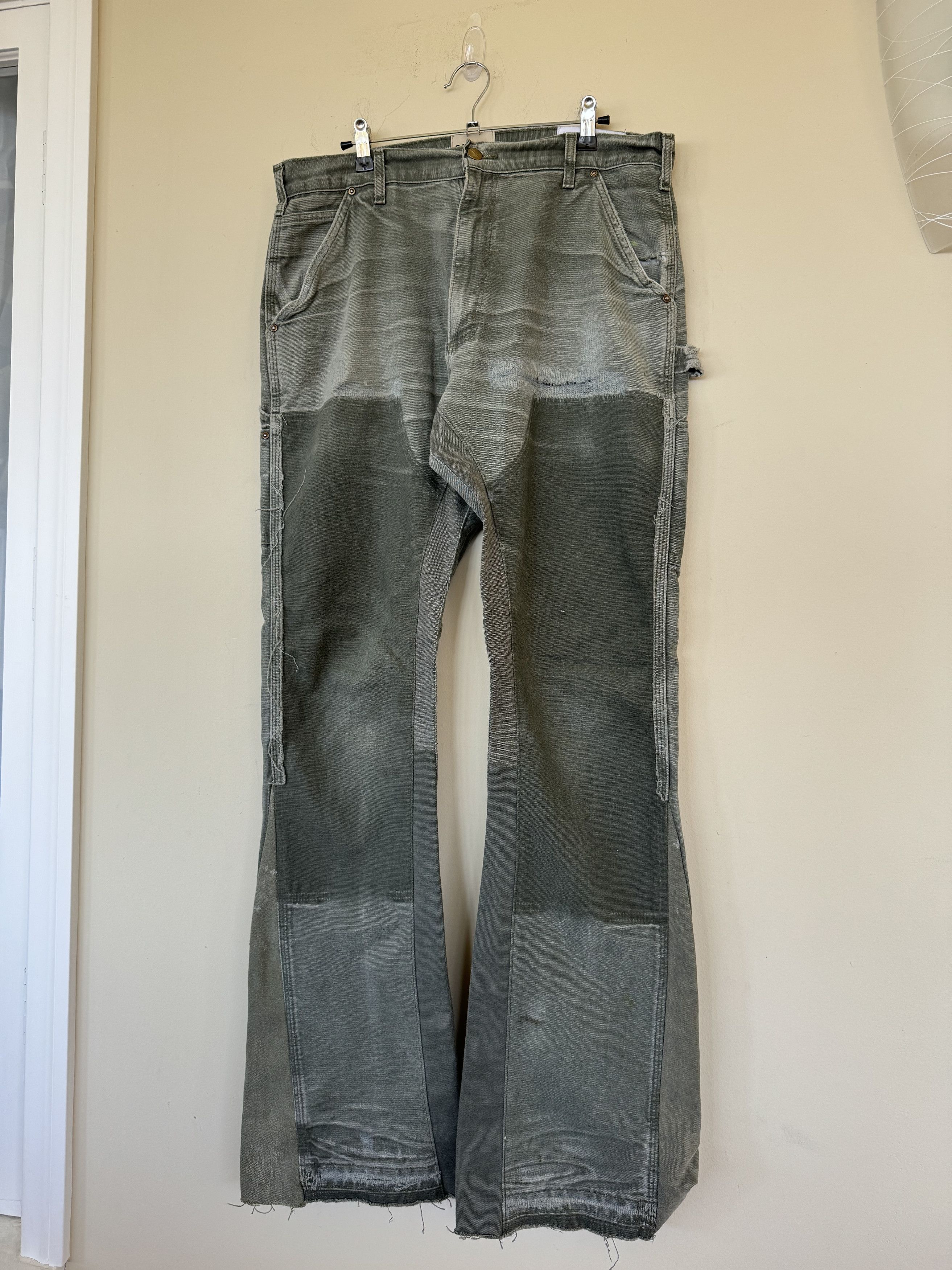 Gallery Dept. 1/1 Green Gallery Dept Carpenter Flares Size US 32 / EU 48 - 4 Thumbnail
