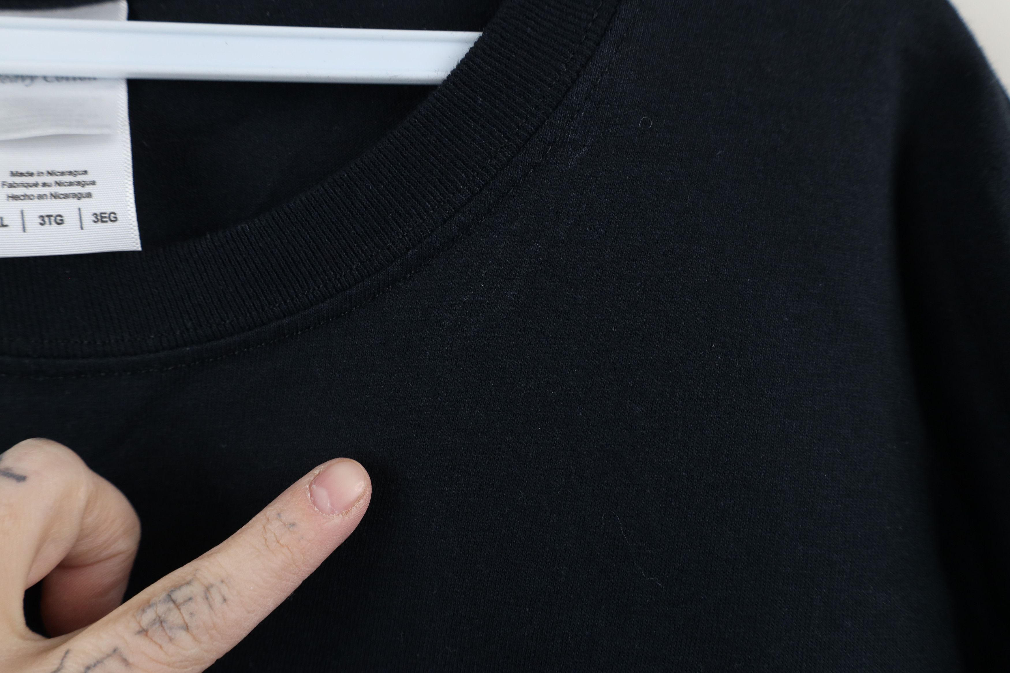 Vintage Deadstock Vintage Y2K Streetwear Short Sleeve T-Shirt Black Size US XXL / EU 58 / 5 - 5 Thumbnail