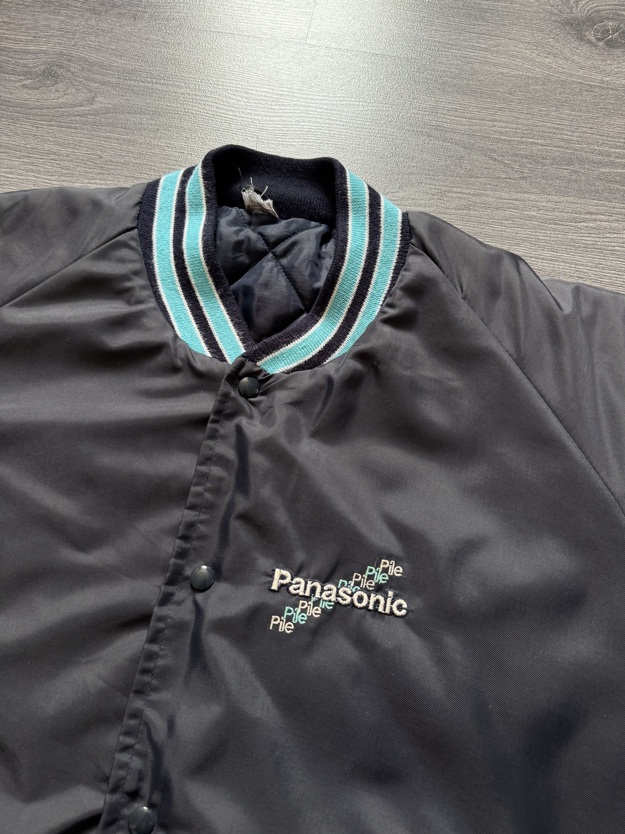 Vintage RARE Vintage 80s Panasonic Bomber Jacket Size US L / EU 52-54 / 3 - 5 Thumbnail