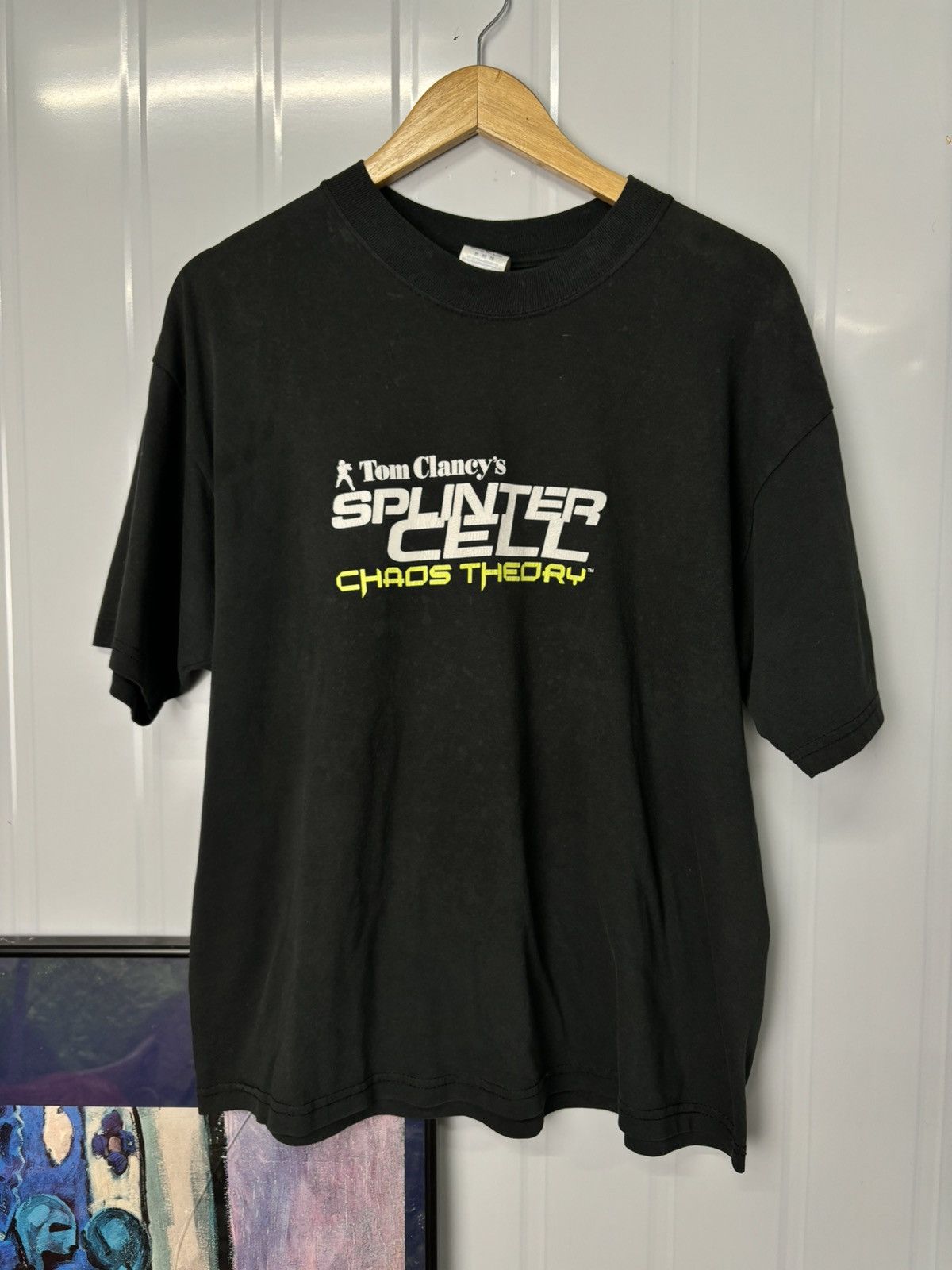 Vintage RARE! Vintage Game Tom Clancy Splinter Cell Size US XL / EU 56 / 4 - 6 Thumbnail