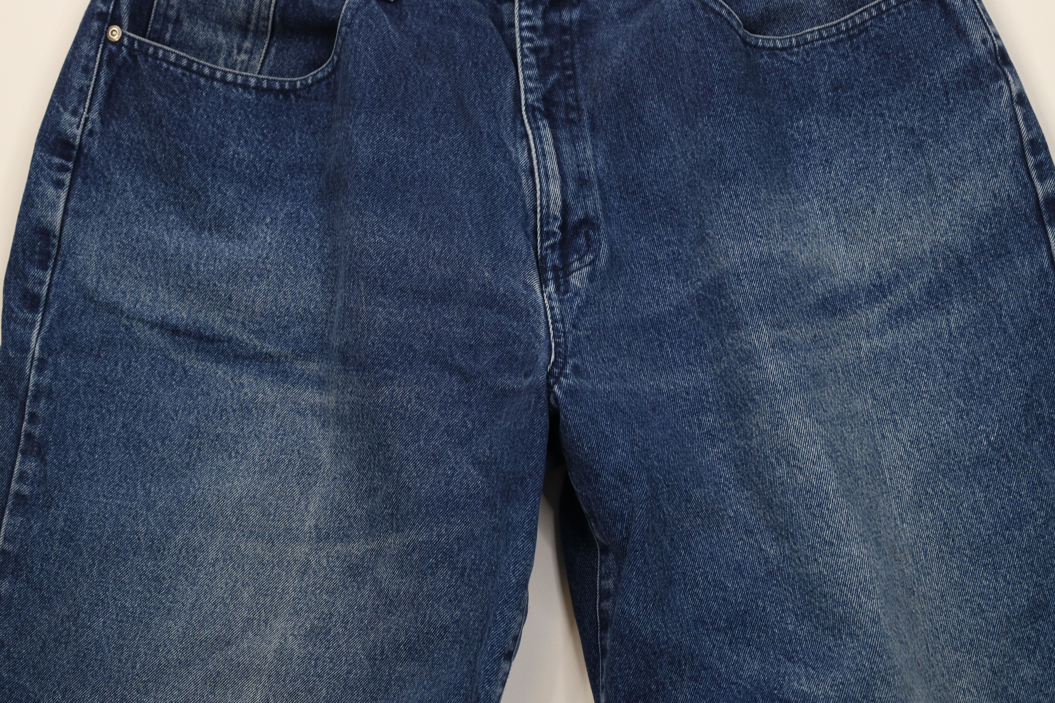 Vintage Vintage 90s Y2K Streetwear Fit Denim Jean Shorts Jorts Blue Size US 36 / EU 52 - 3 Thumbnail