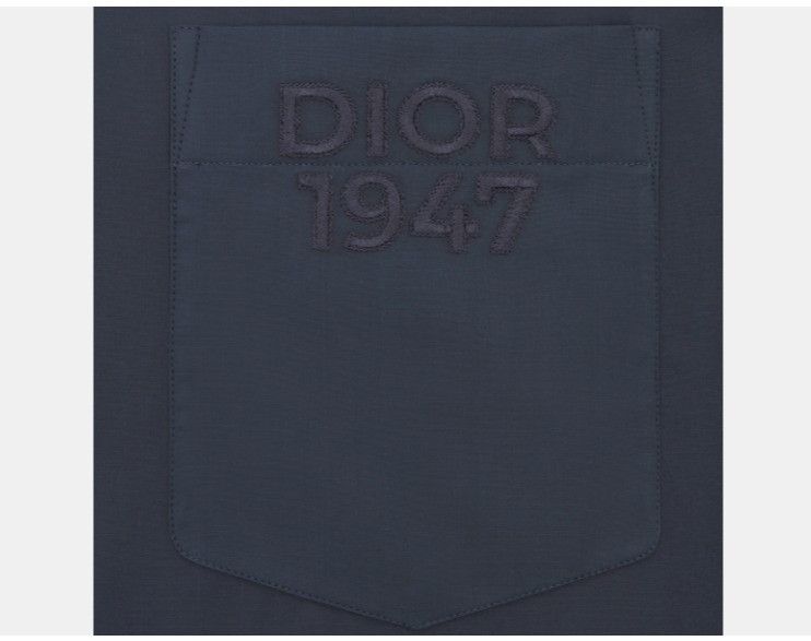 Dior o1w1db10425 413C511 Shirt in Blue Size US S / EU 44-46 / 1 - 3 Thumbnail
