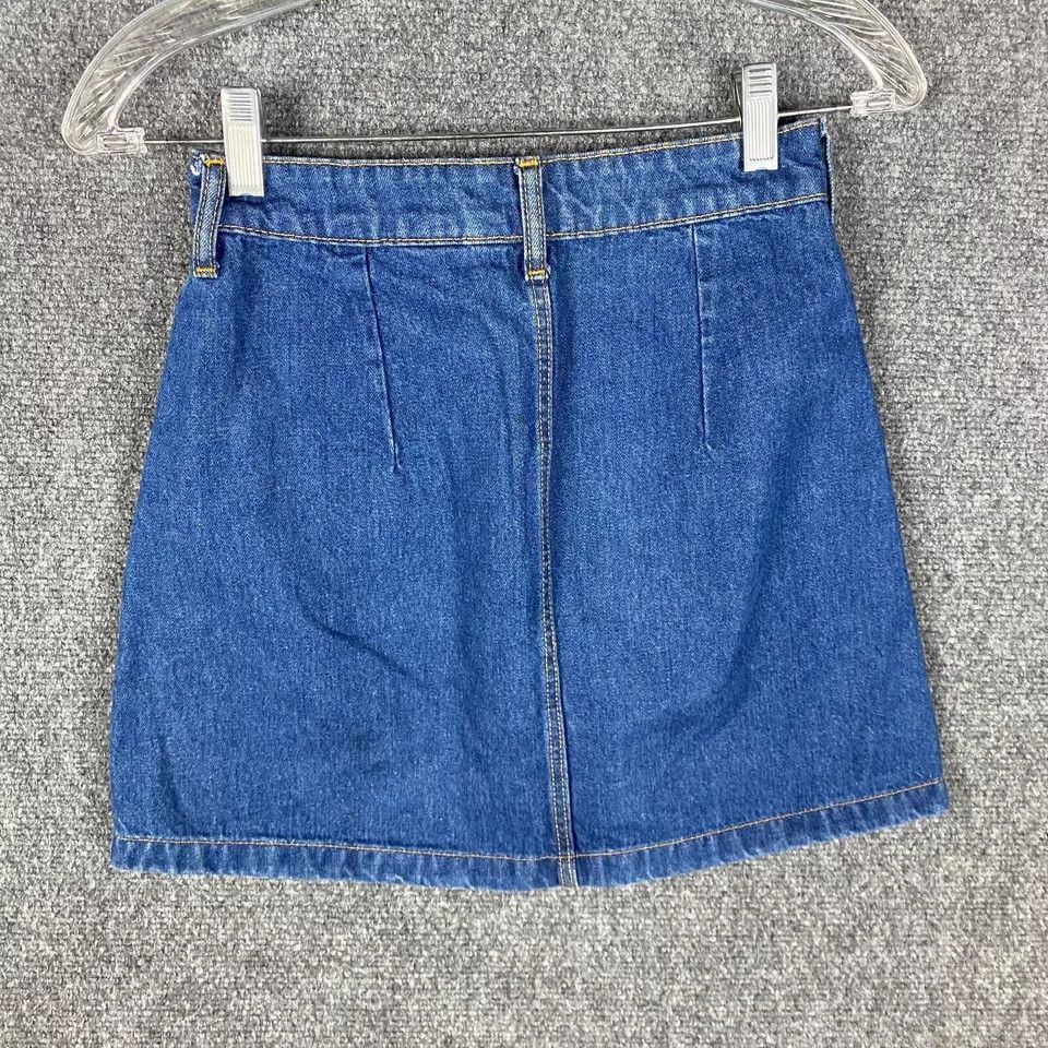 H&M H&M Divided Skirt Women's Size 4 Button Fly Denim Size 27" / US 4 / IT 40 - 5 Thumbnail