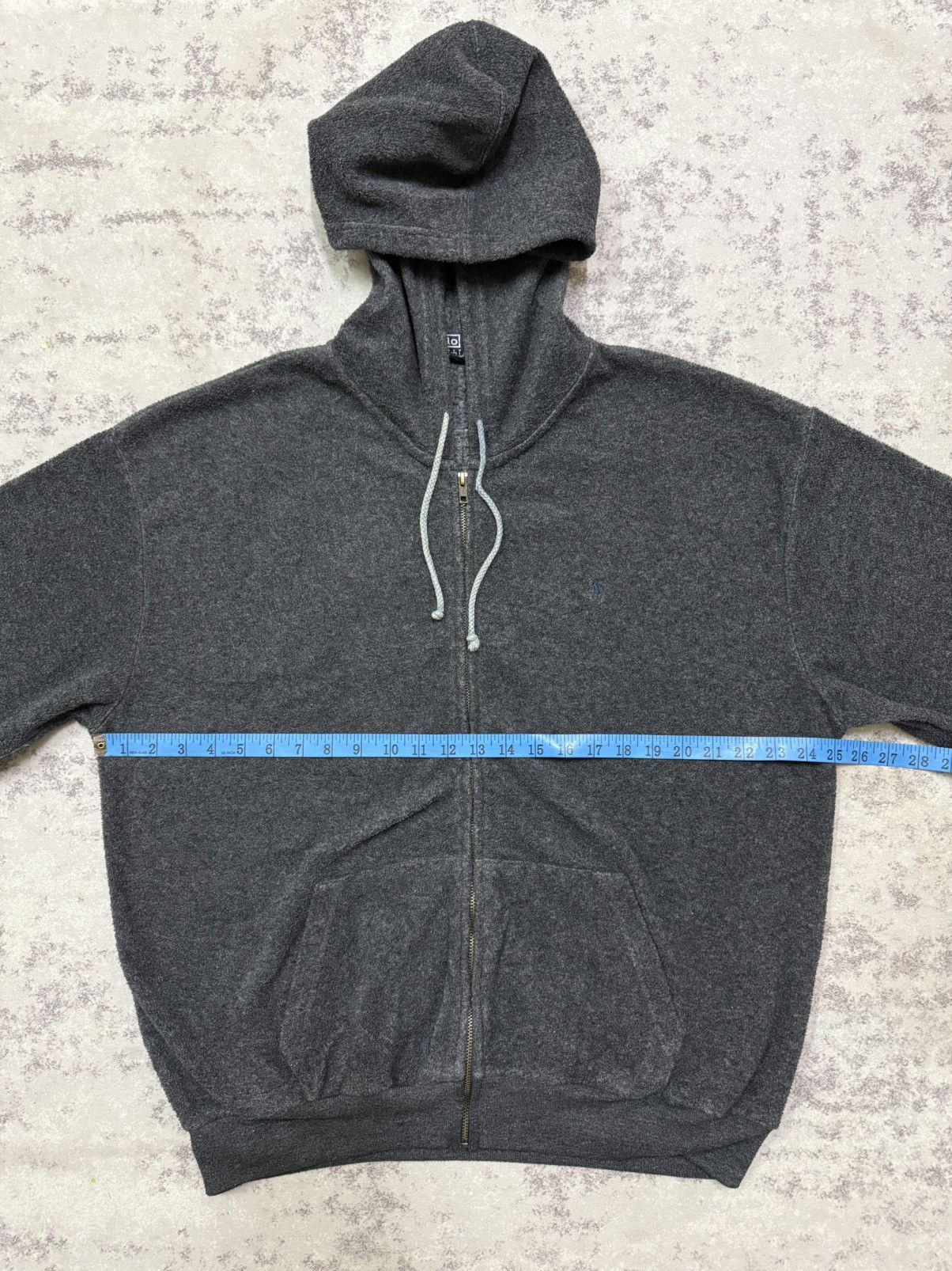 Polo Ralph Lauren Vintage Polo by Ralph Lauren Small Pony Fleece Sweater Hodie Size US XL / EU 56 / 4 - 17 Thumbnail