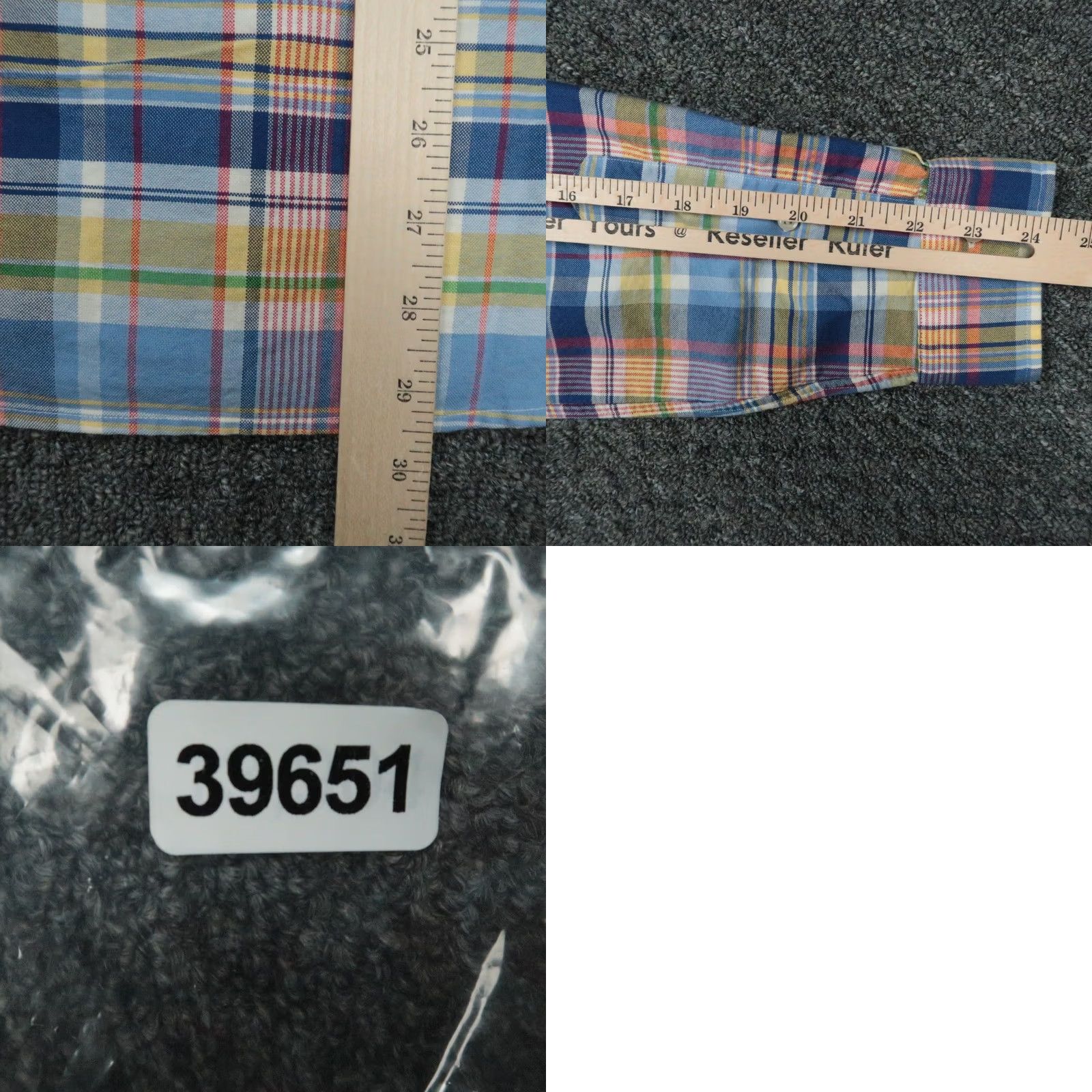 Ralph Lauren Ralph Lauren Mens Small Blue Red Plaid Long Sleeve Button-Down NWT Size US S / EU 44-46 / 1 - 8 Thumbnail