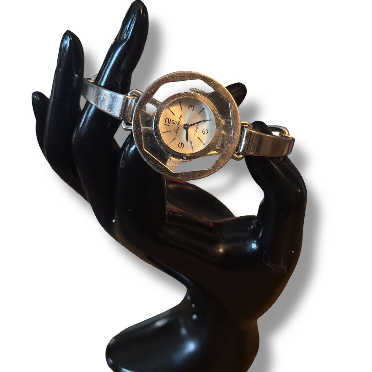 Vintage Vintage Lausanne 17 jewels silver hexagon watch Size ONE SIZE - 2 Thumbnail