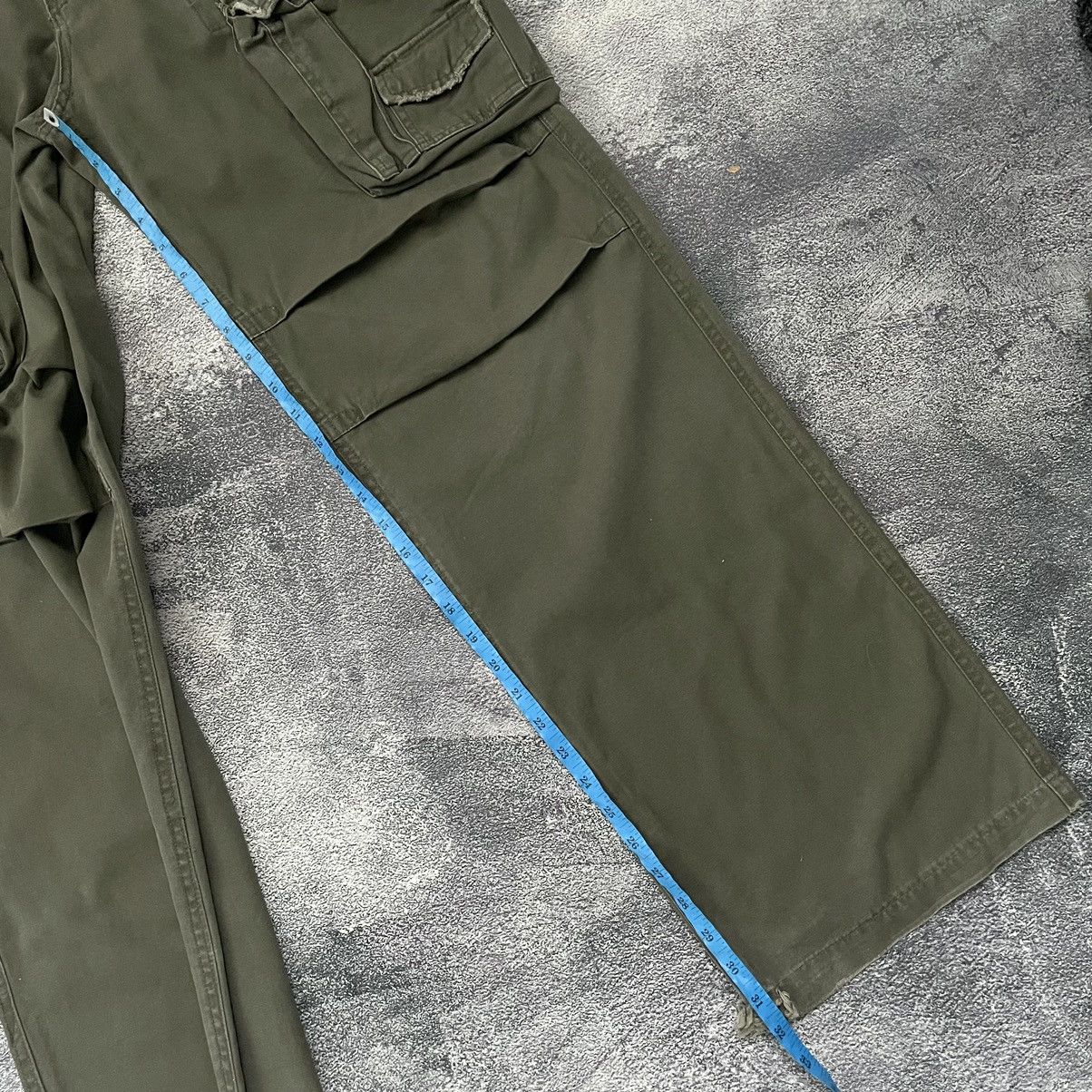 If Six Was Nine BCBS Baggy military 3D pocket Cargo pants Size US 32 / EU 48 - 13 Thumbnail