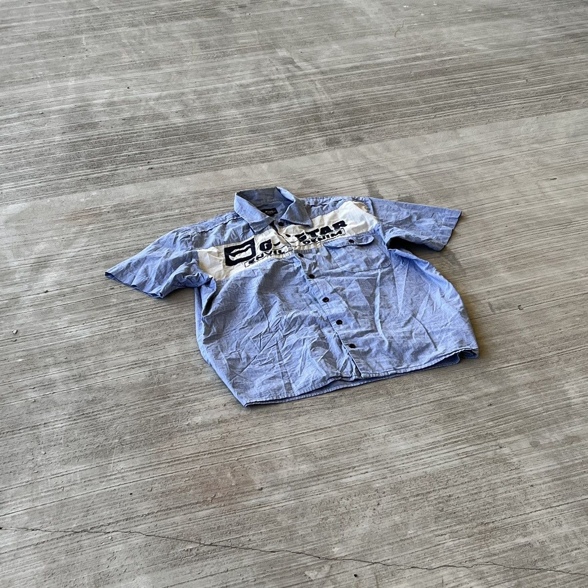 G-Star G-Star Vintage Biglogo Button Hawaii Shirt Size US XL / EU 56 / 4 - 3 Thumbnail