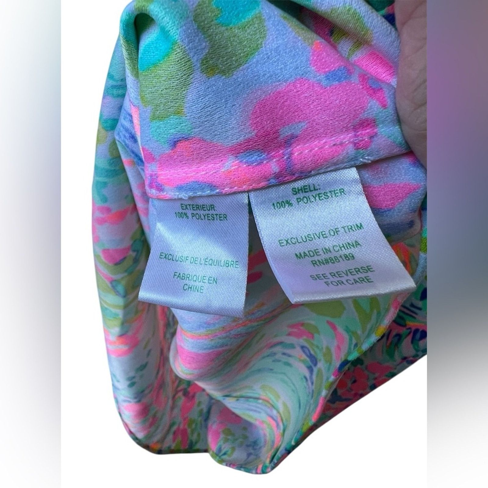 Lilly Pulitzer Lilly Pulitzer Catch the Wave Soft Pearl shift Dress Size 4 Size S / US 4 / IT 40 - 12 Thumbnail