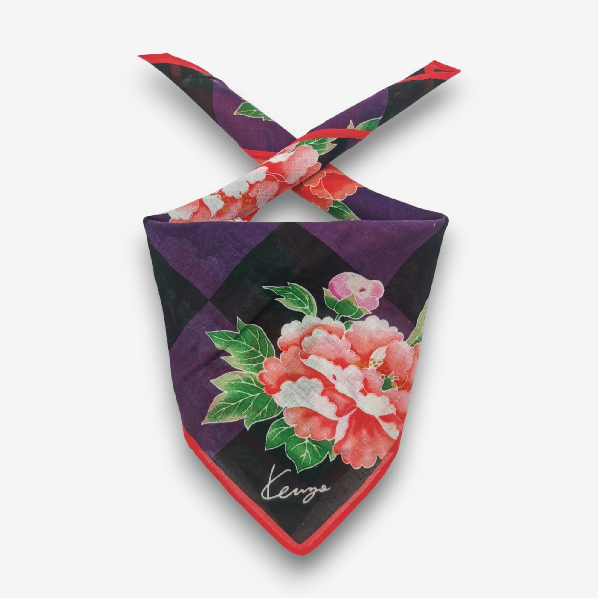 Kenzo Vintage Kenzo Handkerchief Pocket Square Bandana Size ONE SIZE - 1 Thumbnail
