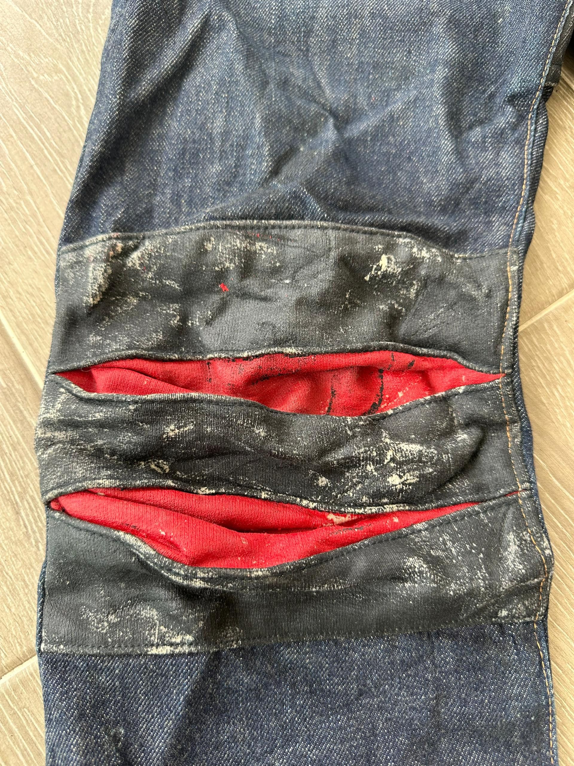 Japanese Brand Shuy Japanese Rider Style Selvedge Denim Jeans Size US 30 / EU 46 - 4 Thumbnail