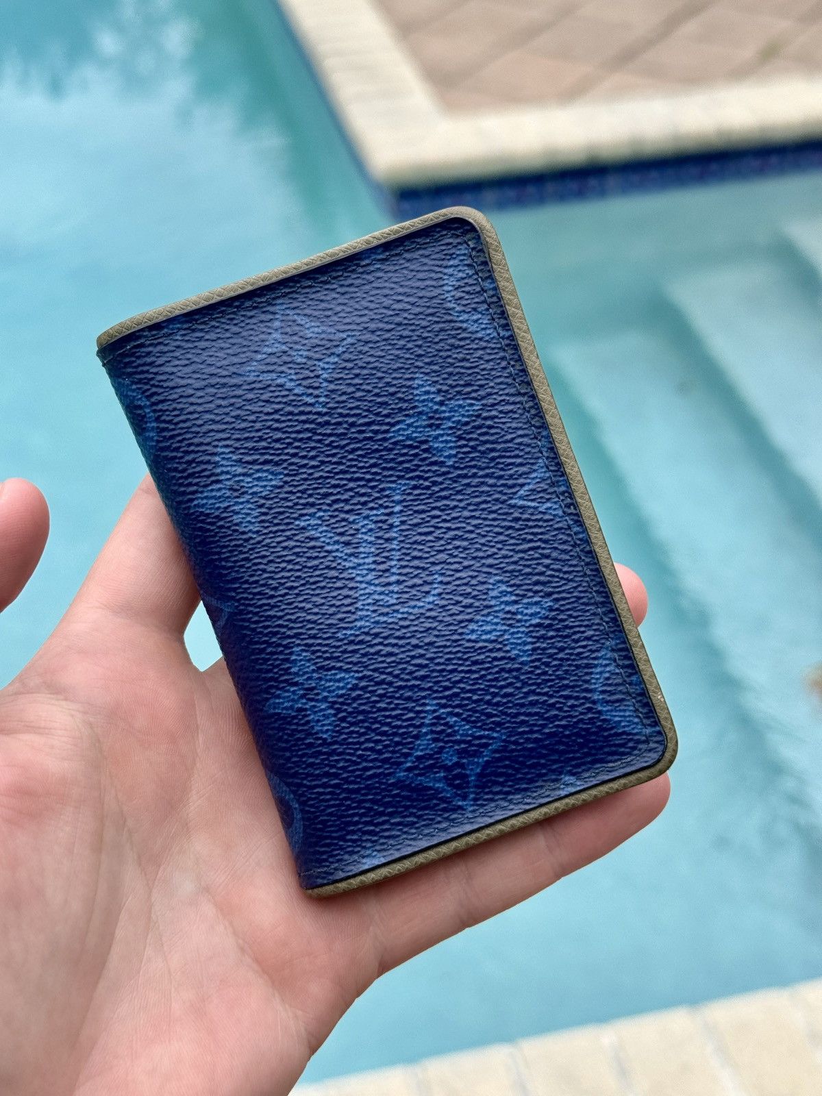 Louis Vuitton Louis Vuitton Blue Mania Pocket Organizer Size ONE SIZE - 1 Thumbnail