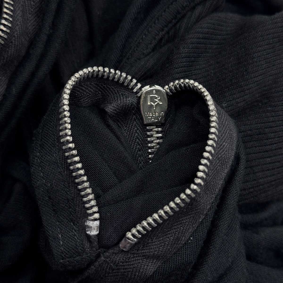 Rick Owens Rick Owens Double Layered Avant Garde Cardigan Size S black Size US S / EU 44-46 / 1 - 9 Thumbnail