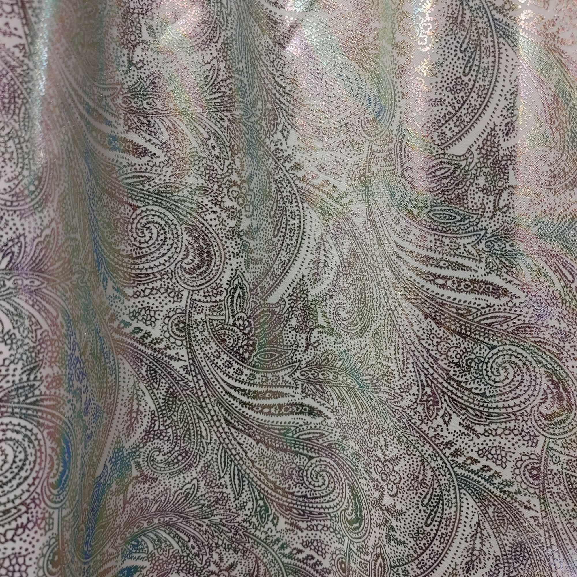 Other Scarves by Jojace Women's Gray Paisley Silky Wrap Multipurpo Size ONE SIZE - 2 Thumbnail