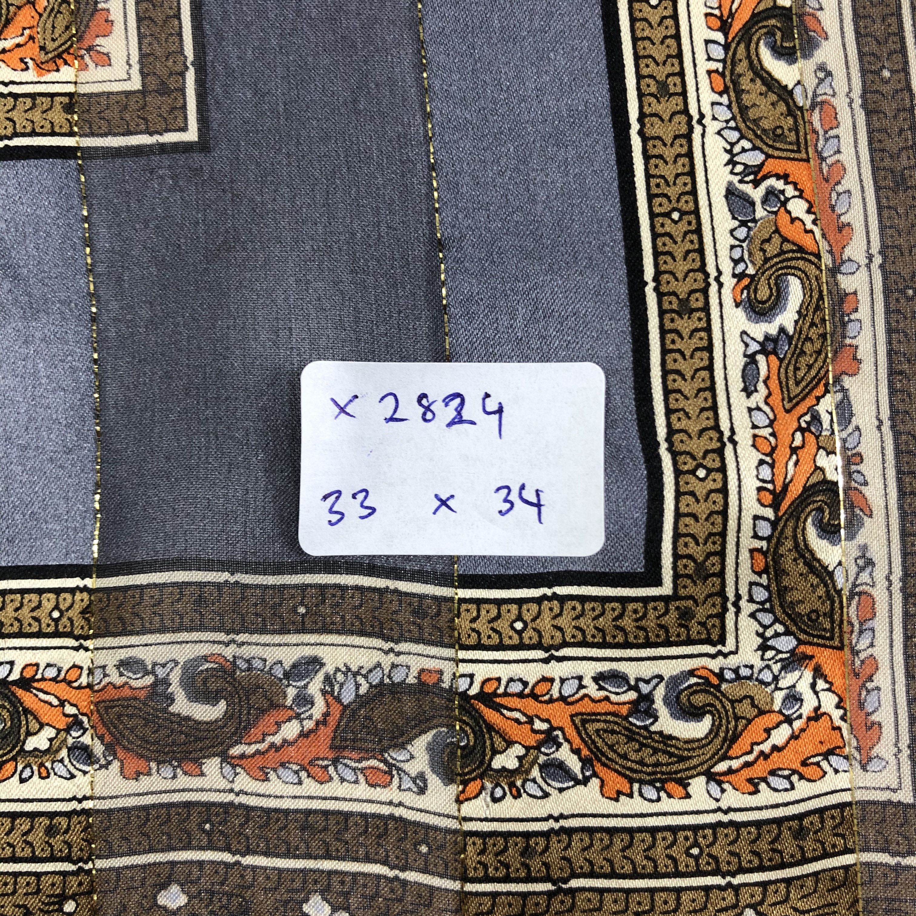 Vintage Vintage Silk Scarf Size ONE SIZE - 7 Thumbnail
