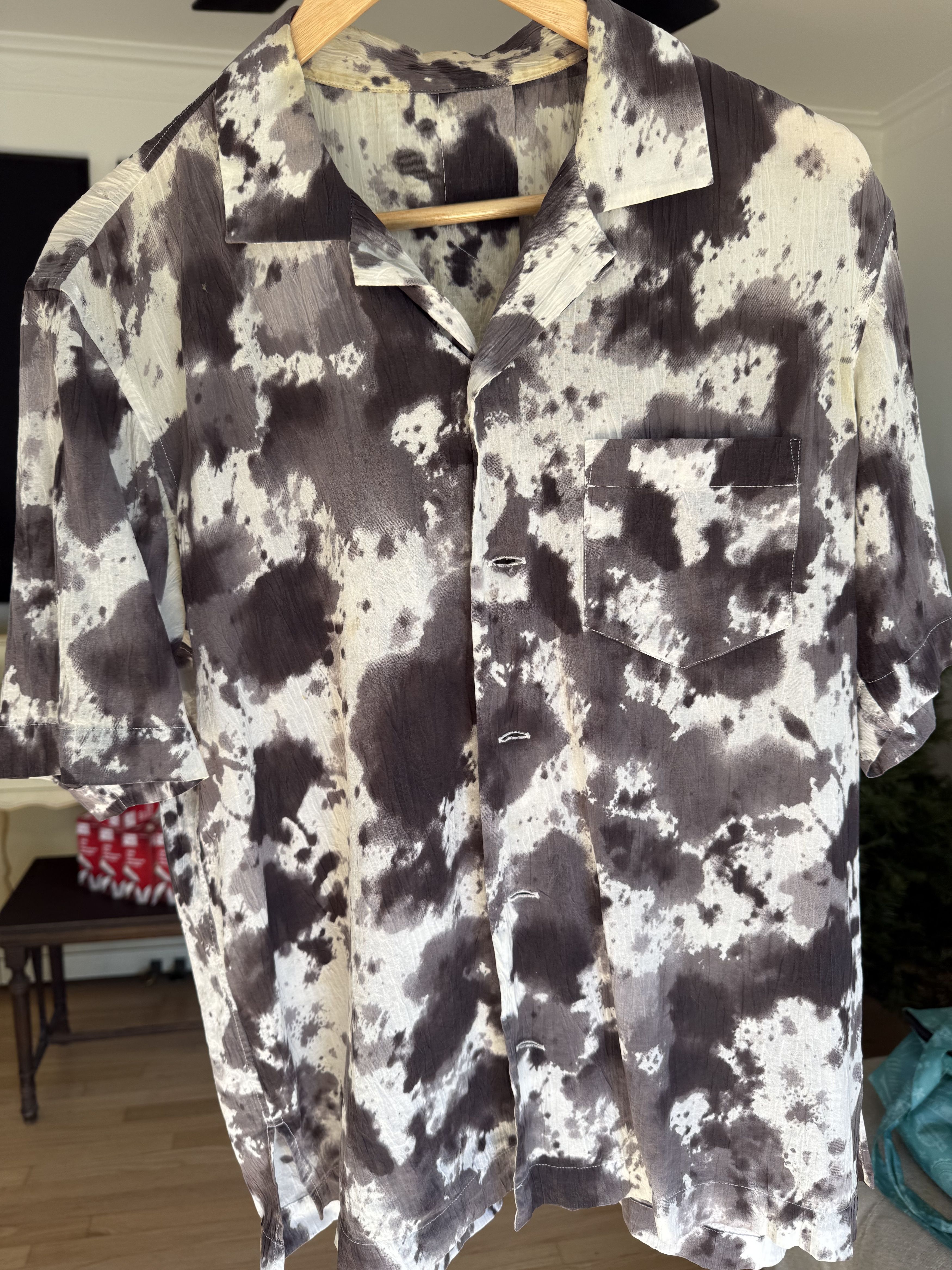 Issey Miyake Issey Miyake Watercolor Shirt Size US S / EU 44-46 / 1 - 2 Thumbnail