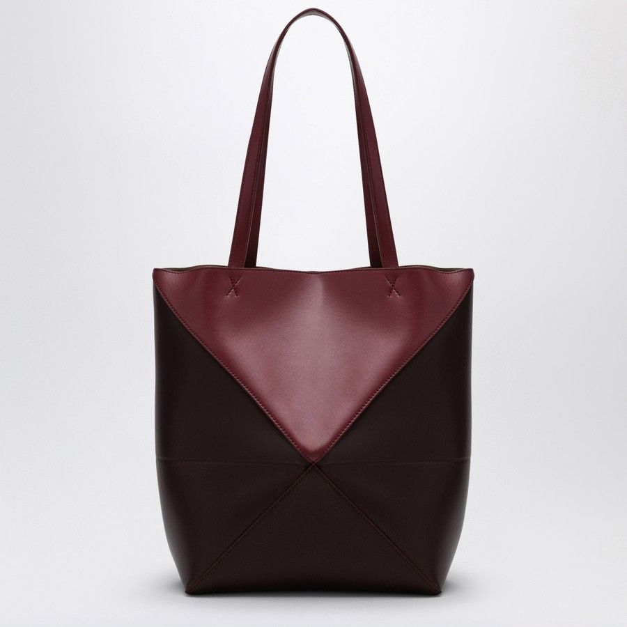 Loewe o1d2blof0824 Size: OS / Puzzle Fold Tote Bag in Burgundy Size ONE SIZE - 3 Thumbnail