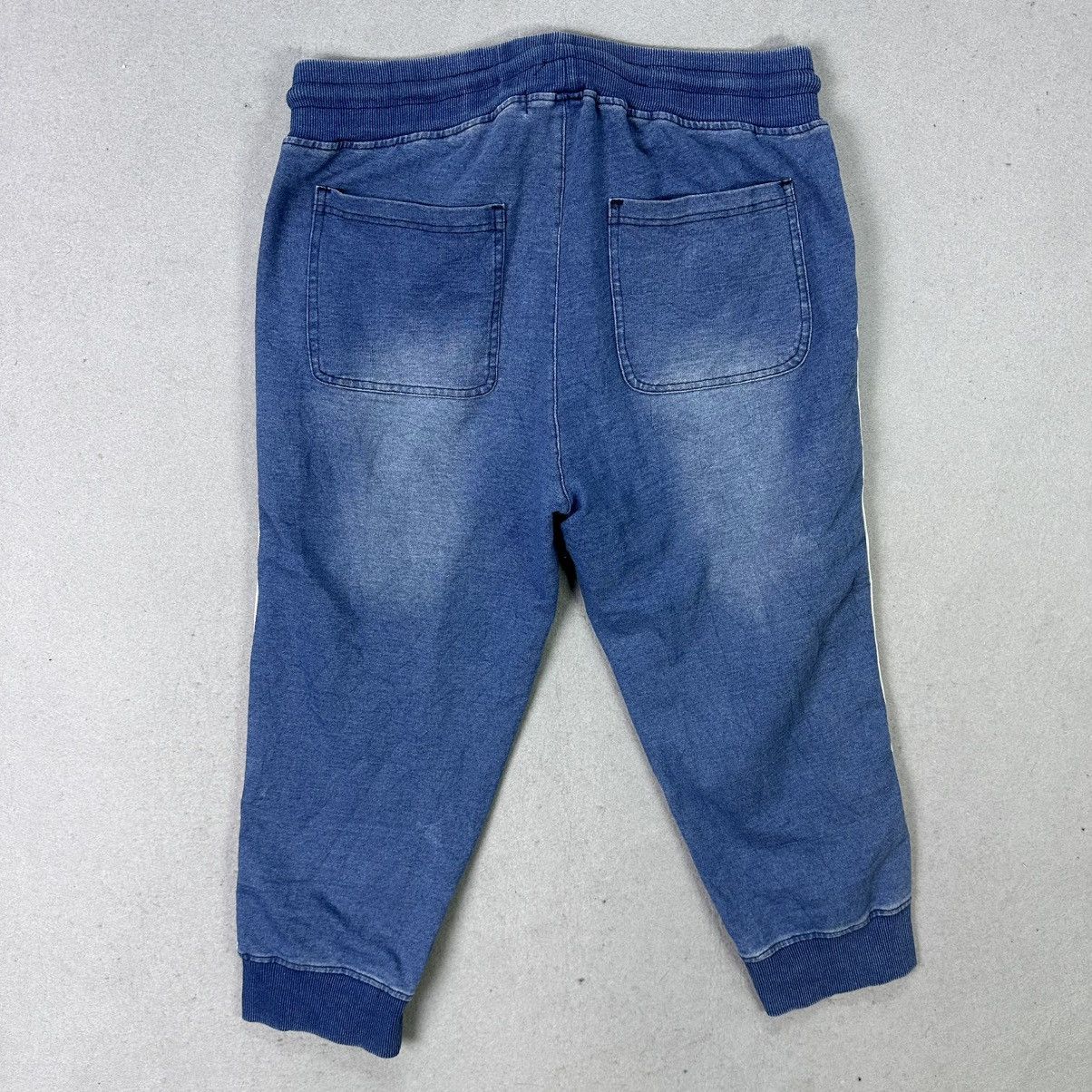 In The Attic In The Attic Cropped Jogger Pants Blue Side Stripe Size US 32 / EU 48 - 5 Thumbnail