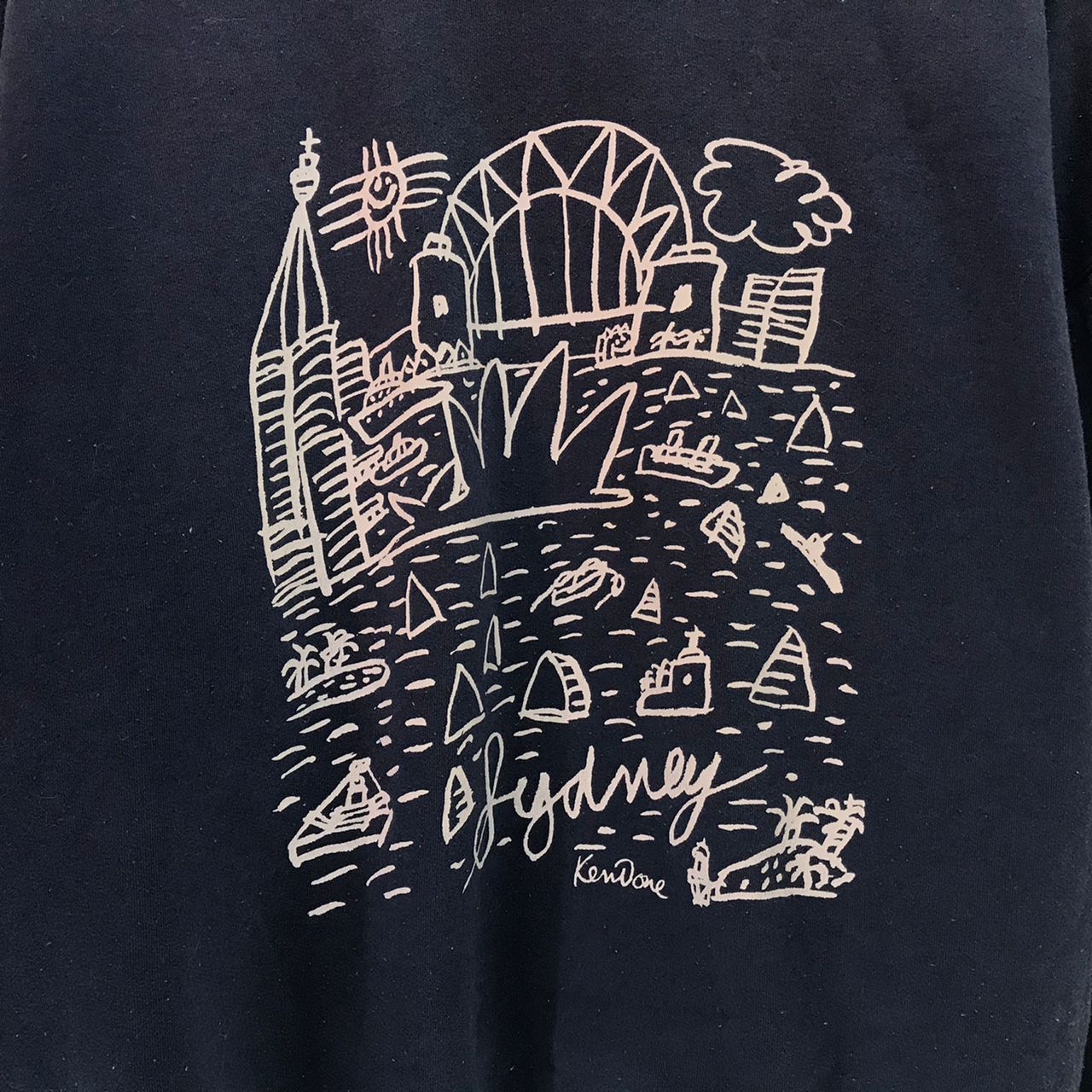 Vintage Done Art And Design sweatshirt Size US L / EU 52-54 / 3 - 3 Thumbnail