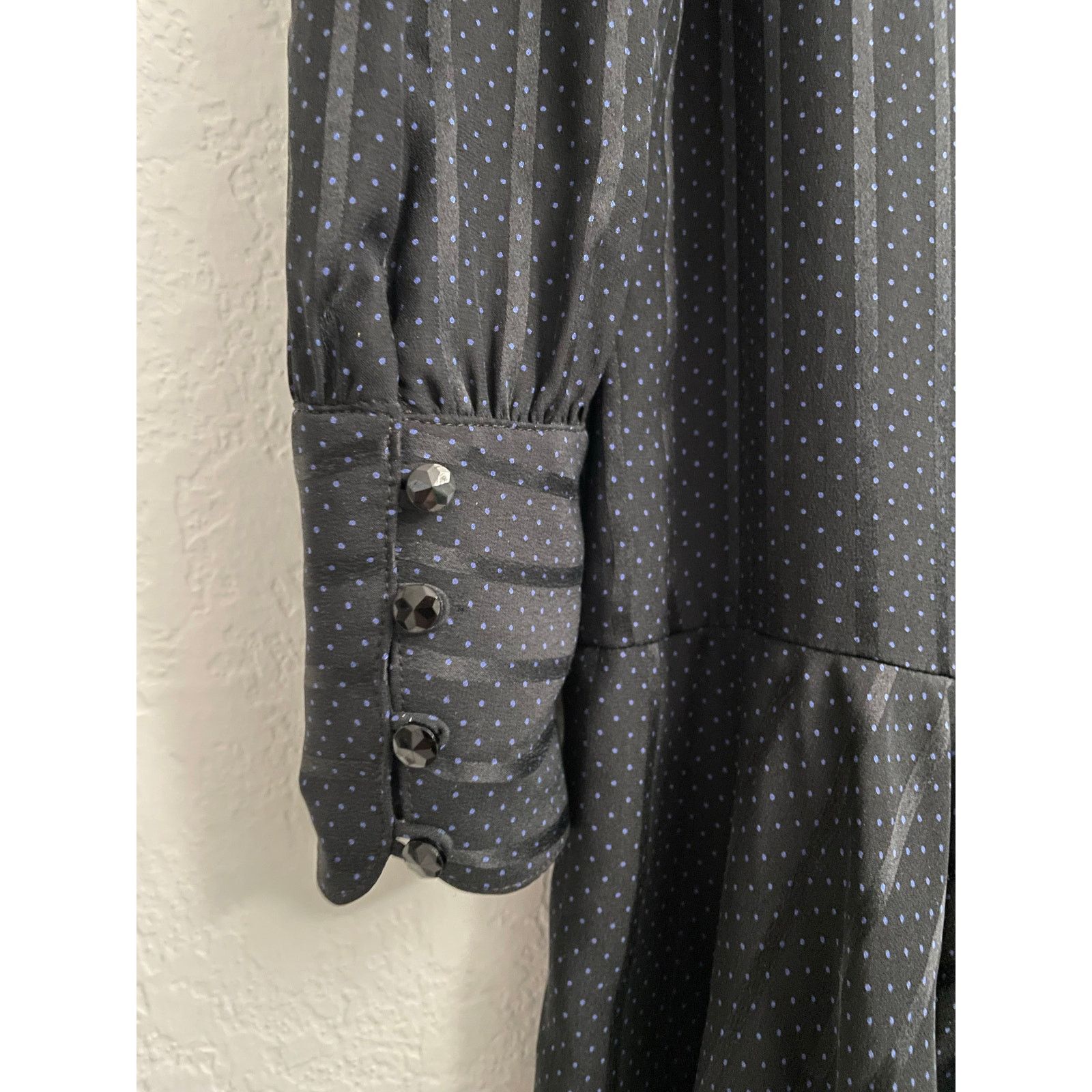 Jean Women Vintage Jean and Martin Pallant black silk dress sz 10 Size L / US 10 / IT 46 - 4 Thumbnail