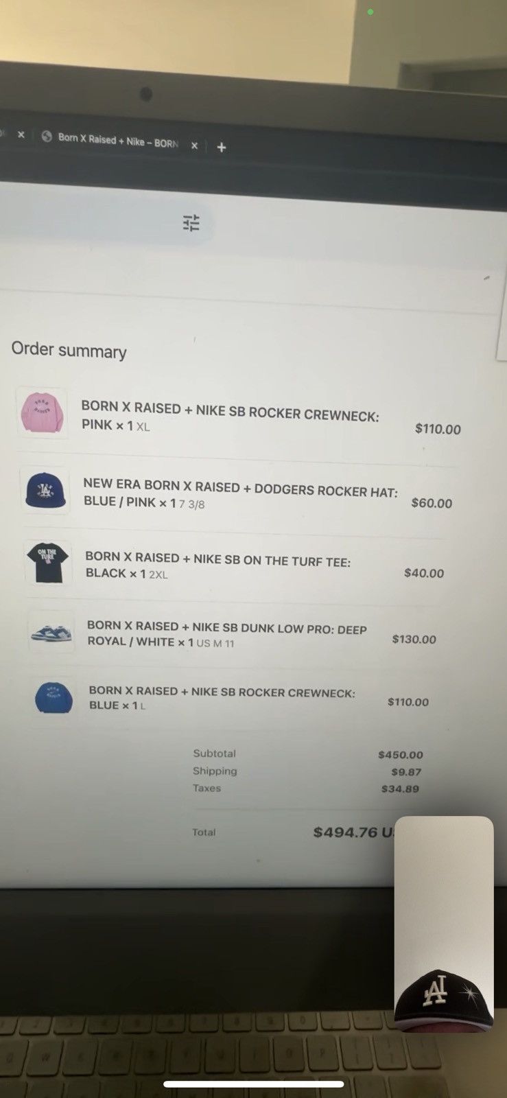Born X Raised × Nike Nike sb born x raised on the turf tee Size US XXL / EU 58 / 5 - 3 Thumbnail