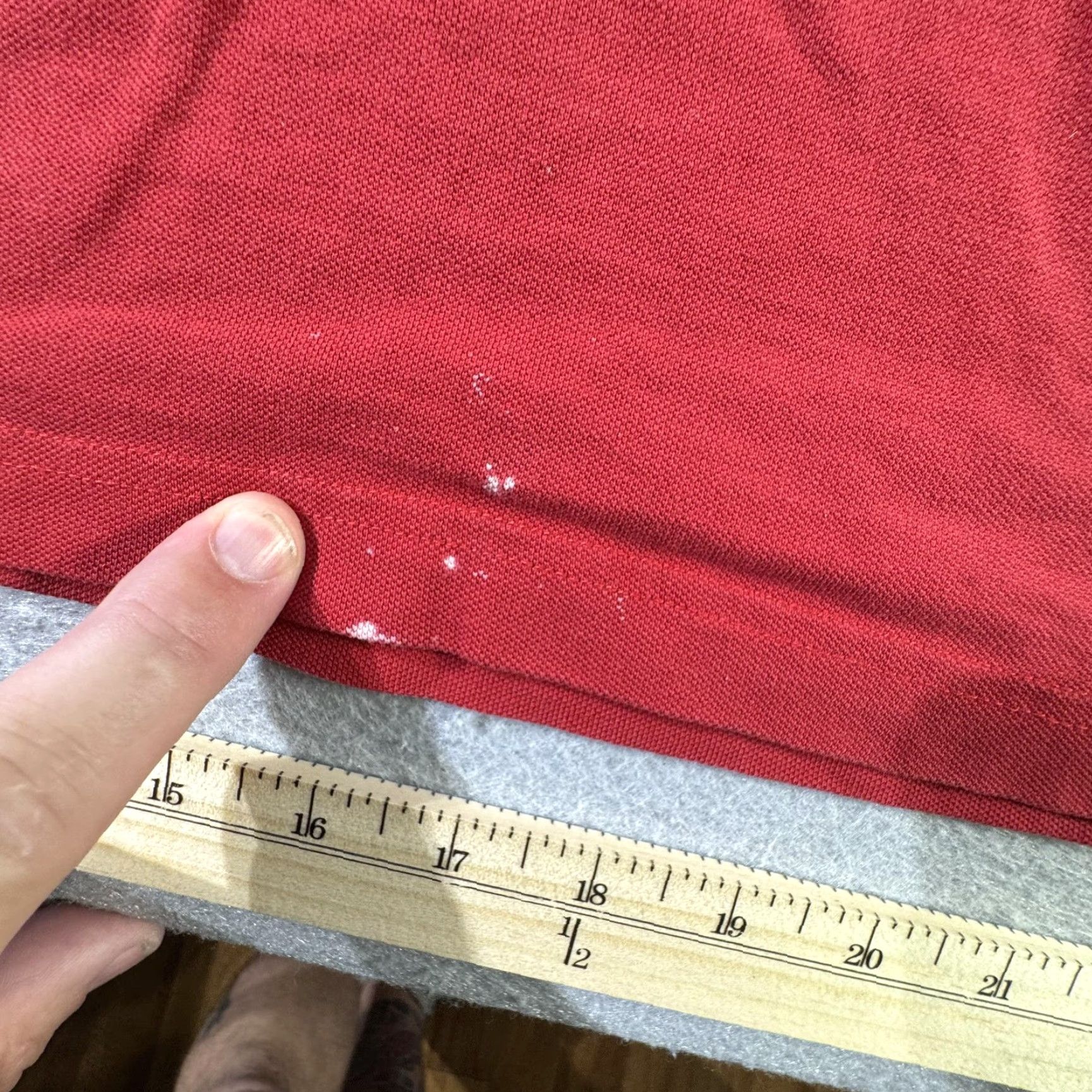 Tommy Hilfiger VINTAGE Tommy Hilfiger Polo Shirt Men Large Red Short Sleeve Casual Logo 90s Size US L / EU 52-54 / 3 - 7 Thumbnail