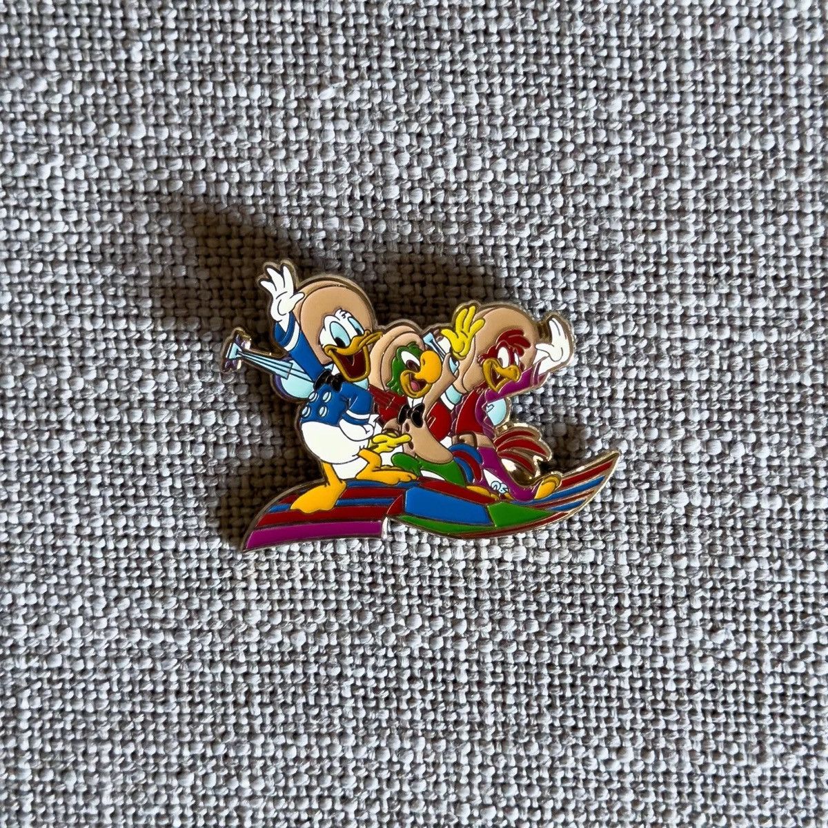 Disney Disneyland Viva Navidad The Three Caballeros Pin Donald Size ONE SIZE - 4 Thumbnail