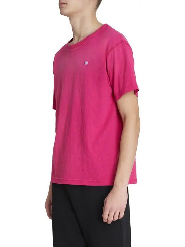 Acne Studios o1y1024 T-Shirt in Magenta Size US L / EU 52-54 / 3 - 4 Thumbnail