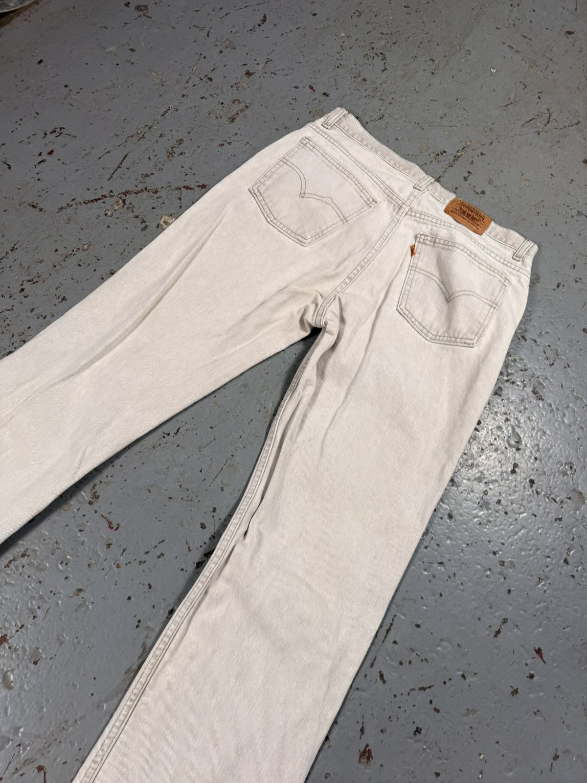 Levi's Vintage 1970 Orange Tag Levis Denim Jeans Size US 32 / EU 48 - 4 Thumbnail