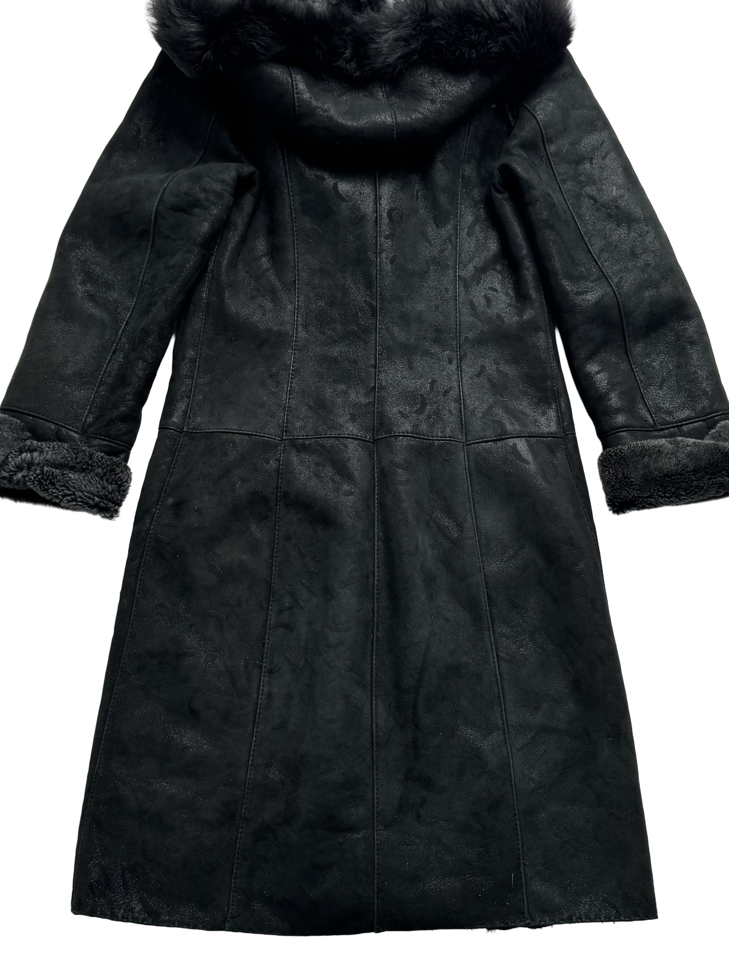 Vintage Vintage Real Sheepskin Hooded Coat Size S / US 4 / IT 40 - 15 Thumbnail