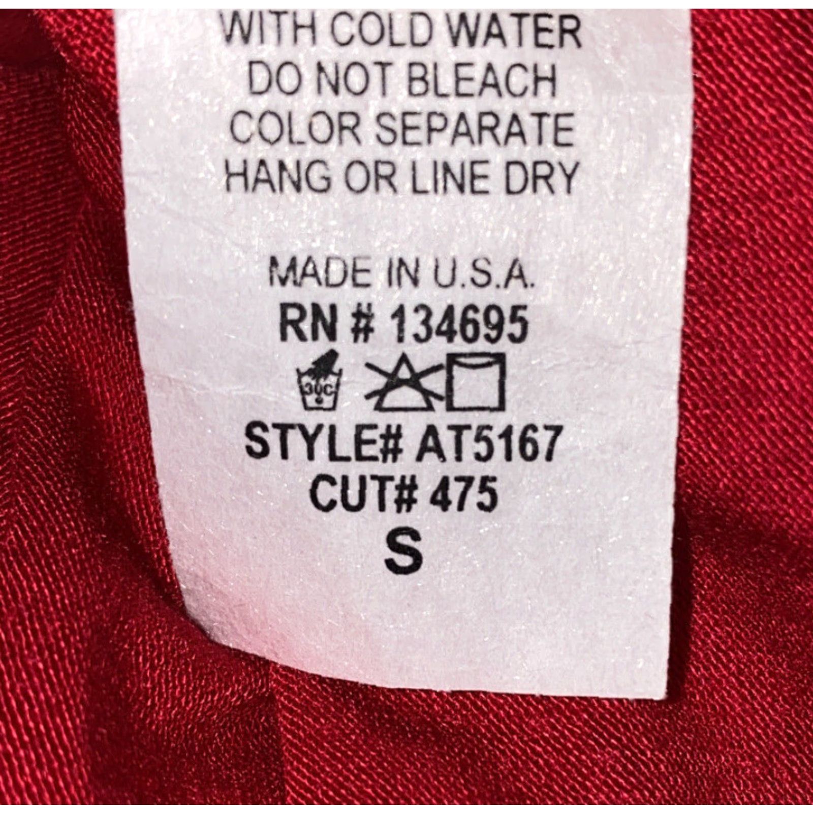 Vintage My Land Womens Red Short Sleeve T-Shirt Size S Size S / US 4 / IT 40 - 4 Thumbnail