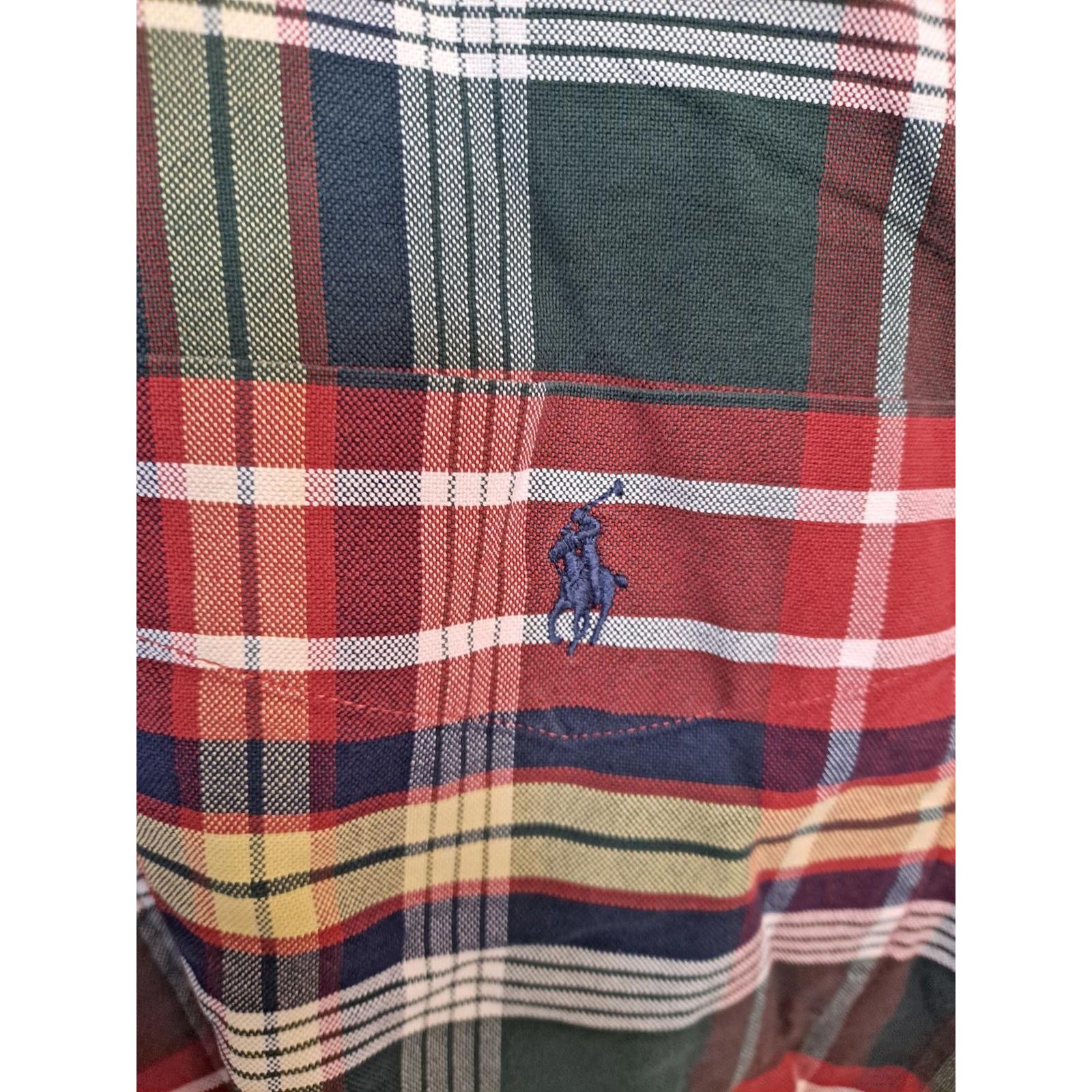 Ralph Lauren Ralph Lauren The Big Shirt Plaid Red Green White Button Up S Size US L / EU 52-54 / 3 - 2 Thumbnail