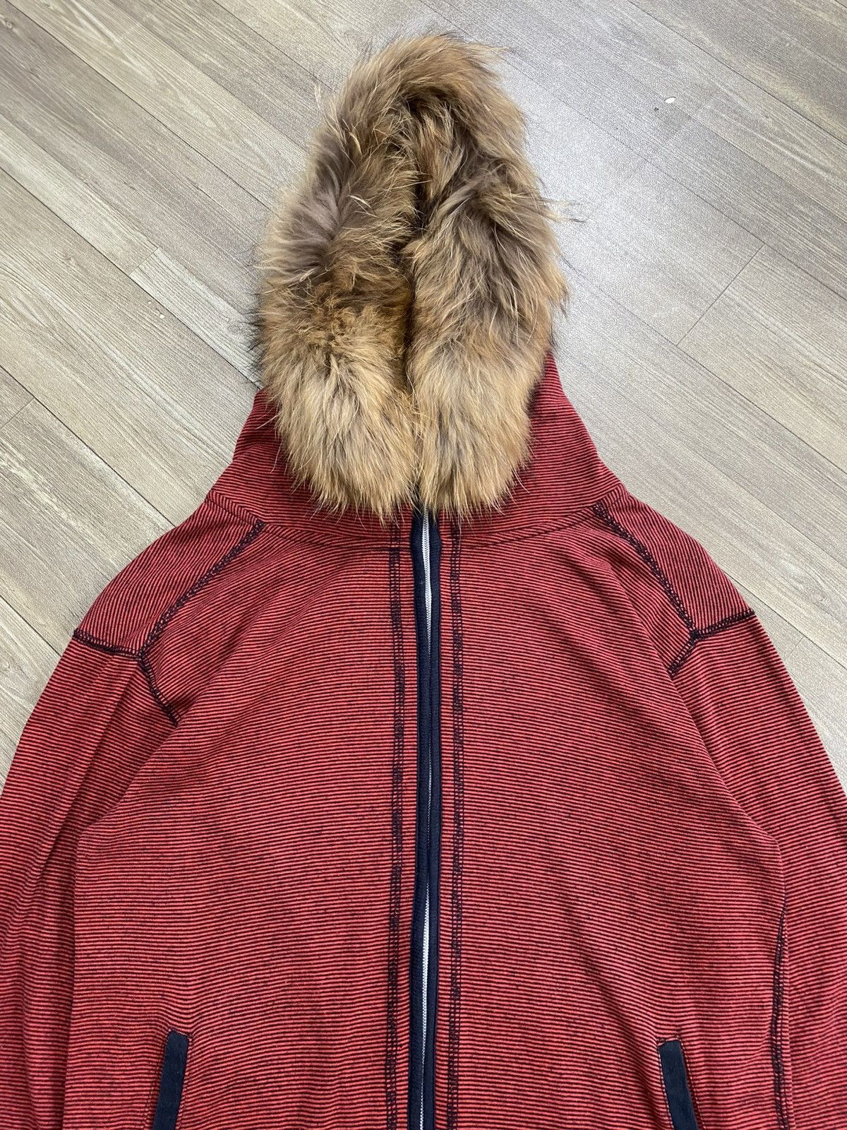 Hysteric Glamour Y2K Kurt Cobain Style Kmrii Ifsixwasnine Lgb Fur Zip Hoodie Size US M / EU 48-50 / 2 - 5 Thumbnail