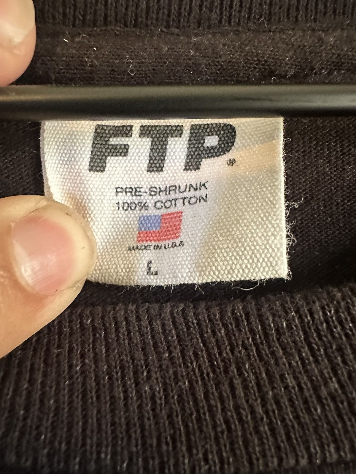 Fuck The Population FTP Spray Paint T-shirt Size US L / EU 52-54 / 3 - 3 Thumbnail