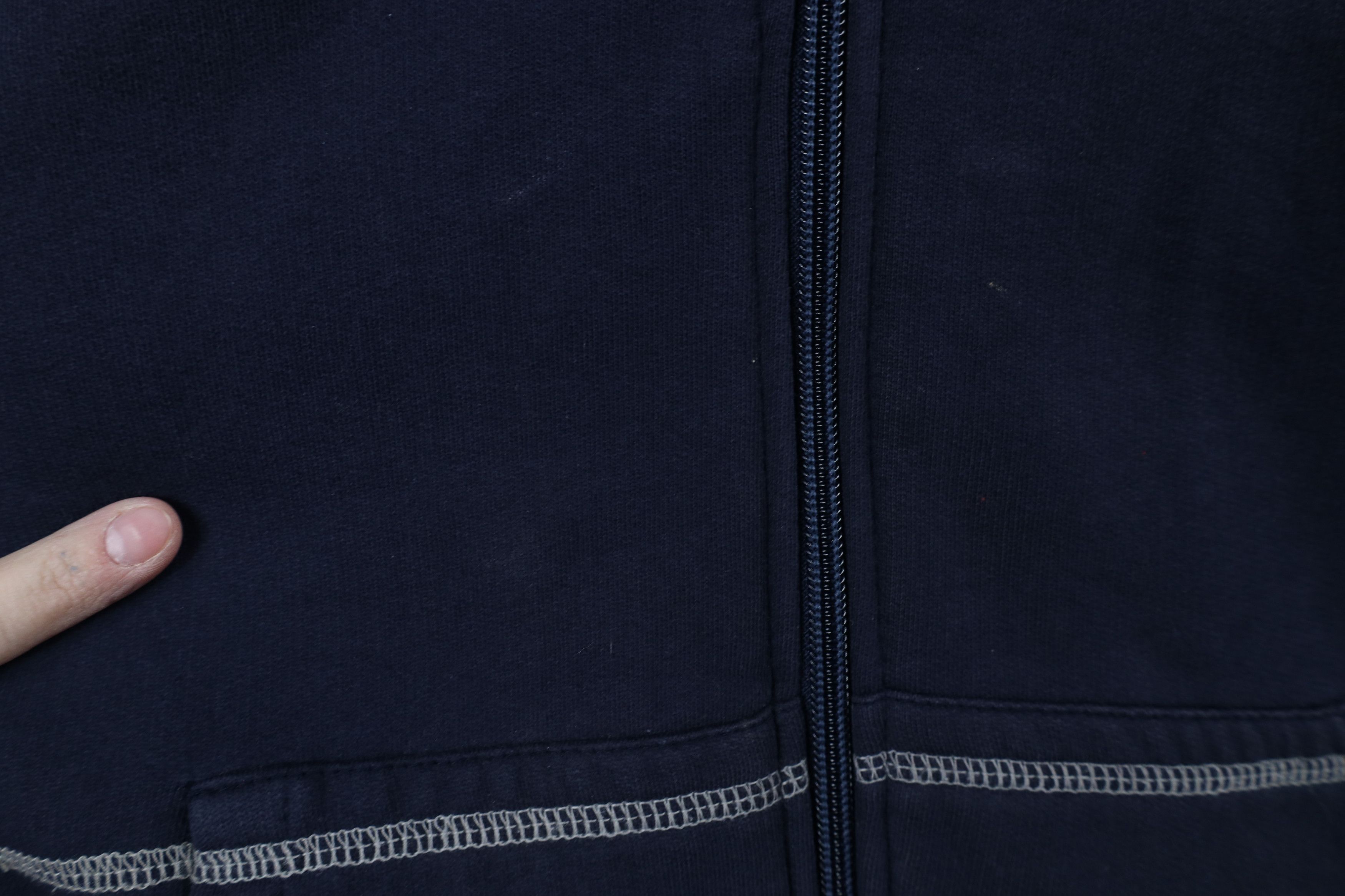 Tommy Hilfiger × Vintage Vintage Y2K Tommy Hilfiger Heavyweight Full Zip Hoodie Blue Size US XXL / EU 58 / 5 - 9 Thumbnail