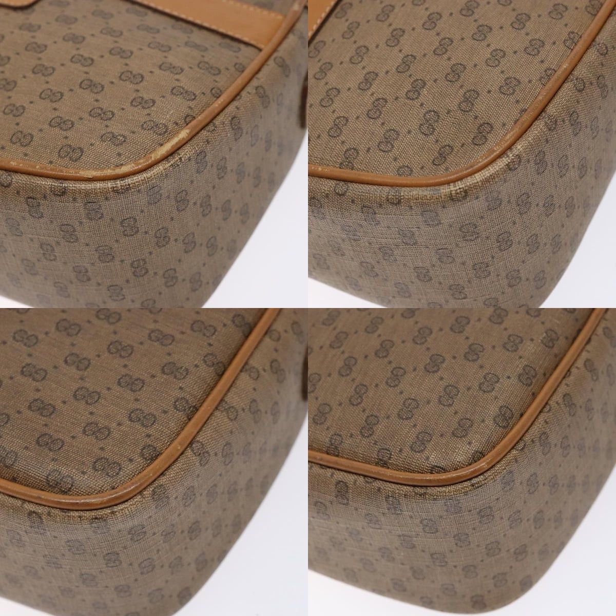 Gucci GUCCI Micro GG Supreme Shoulder Bag Pvc Beige Gold 001 14 Size ONE SIZE - 10 Thumbnail