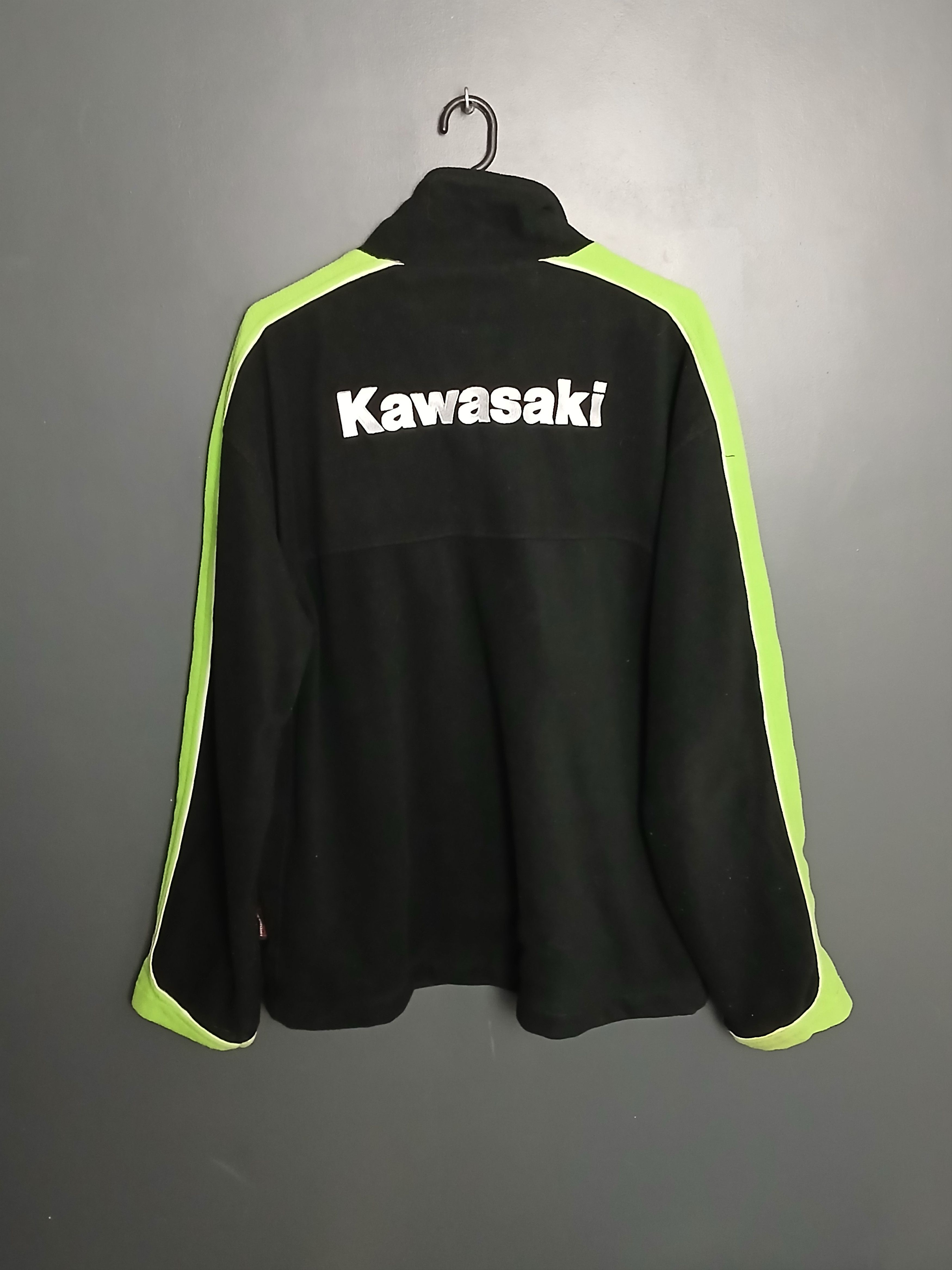 Other Kawasaki Racing Moto Fleece Jacket Size US XL / EU 56 / 4 - 2 Thumbnail