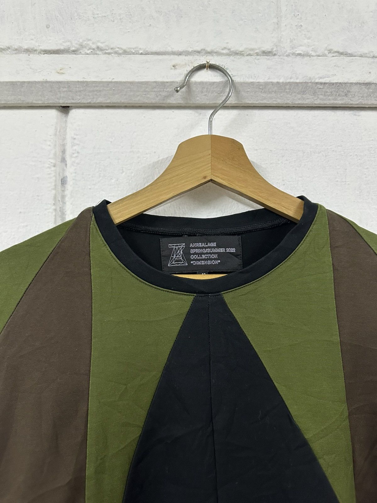 ANREALAGE SS2022 Anrealage Collection "DIMENSION" T-Shirt (Boxy) Size US L / EU 52-54 / 3 - 5 Thumbnail