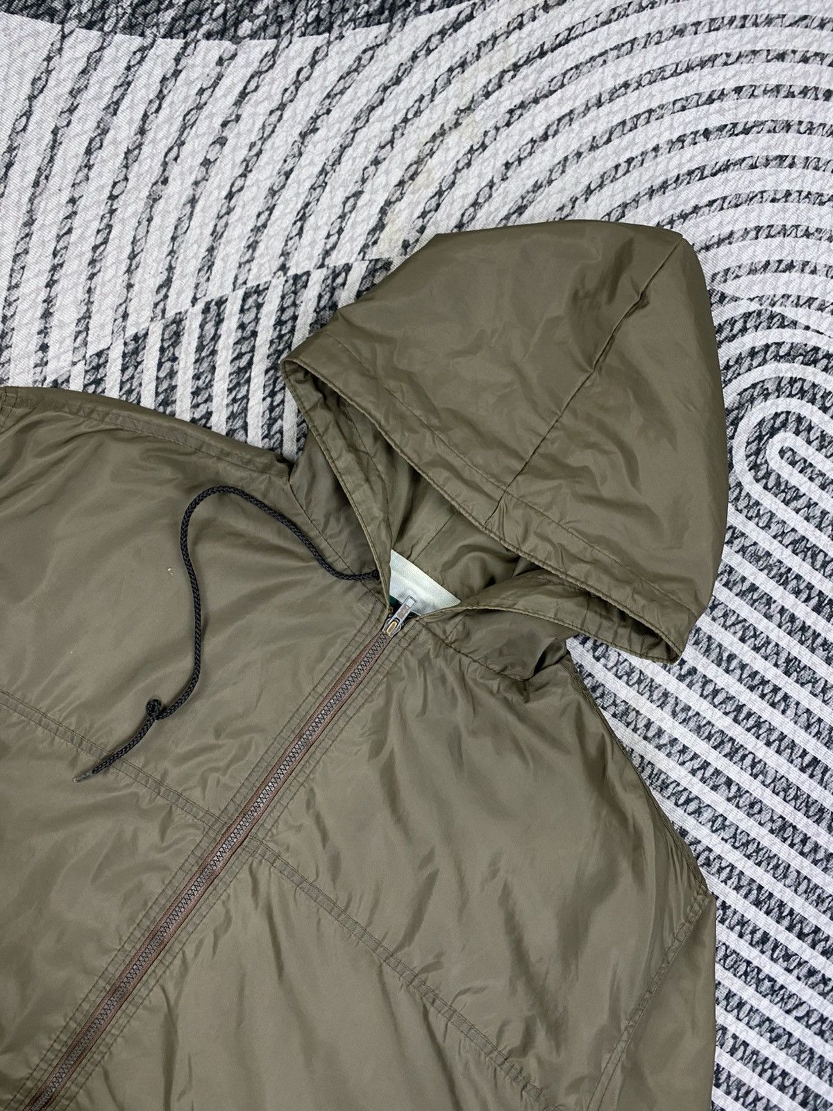 Dunbrooke Vintage Dunbrooke Olive Green Zip-Up Hooded Jacket Size US L / EU 52-54 / 3 - 6 Thumbnail